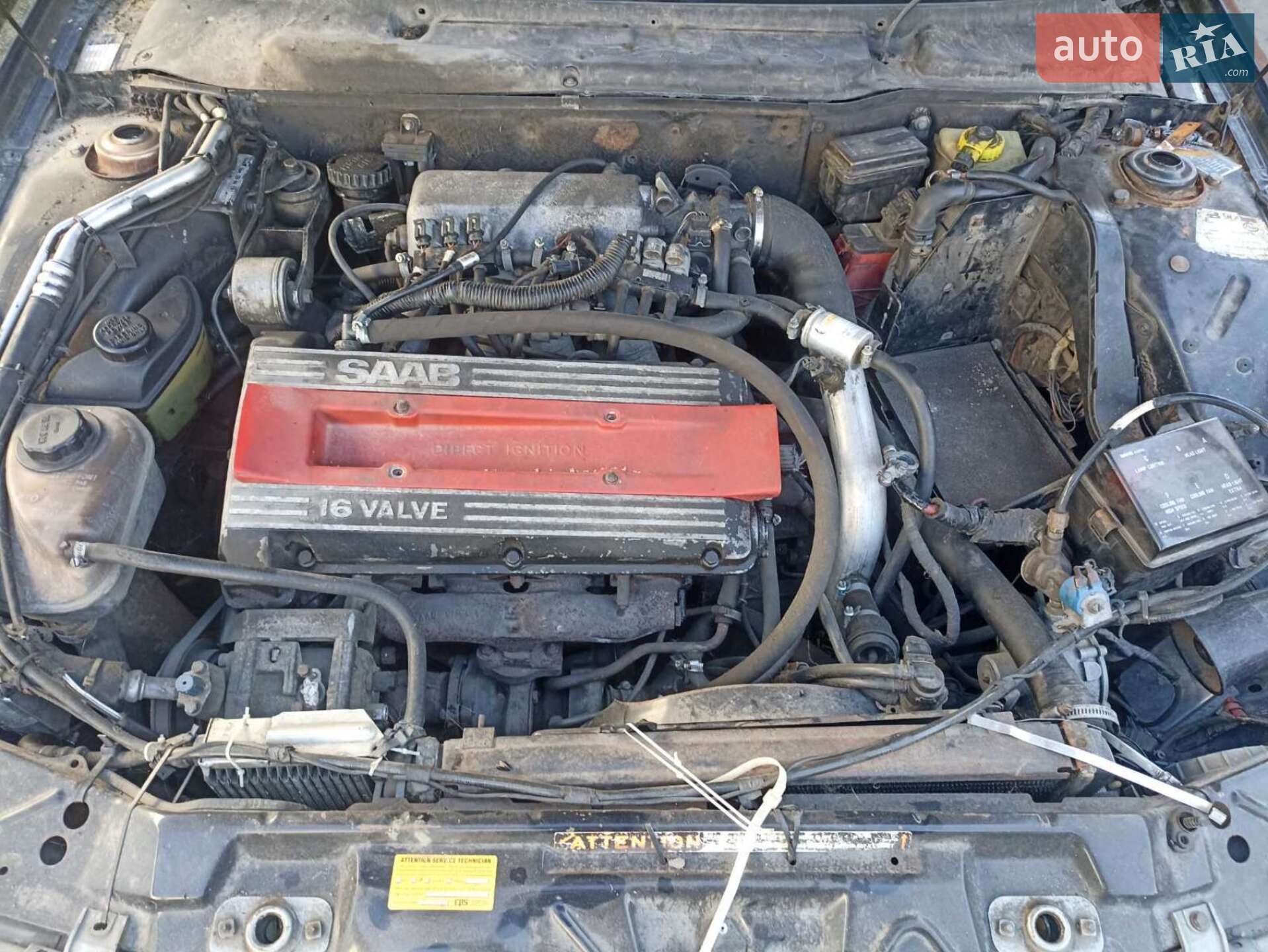 Saab 9-3 1993 VIN YS3CD65T3P1033366 фото оголошення 11 з 12