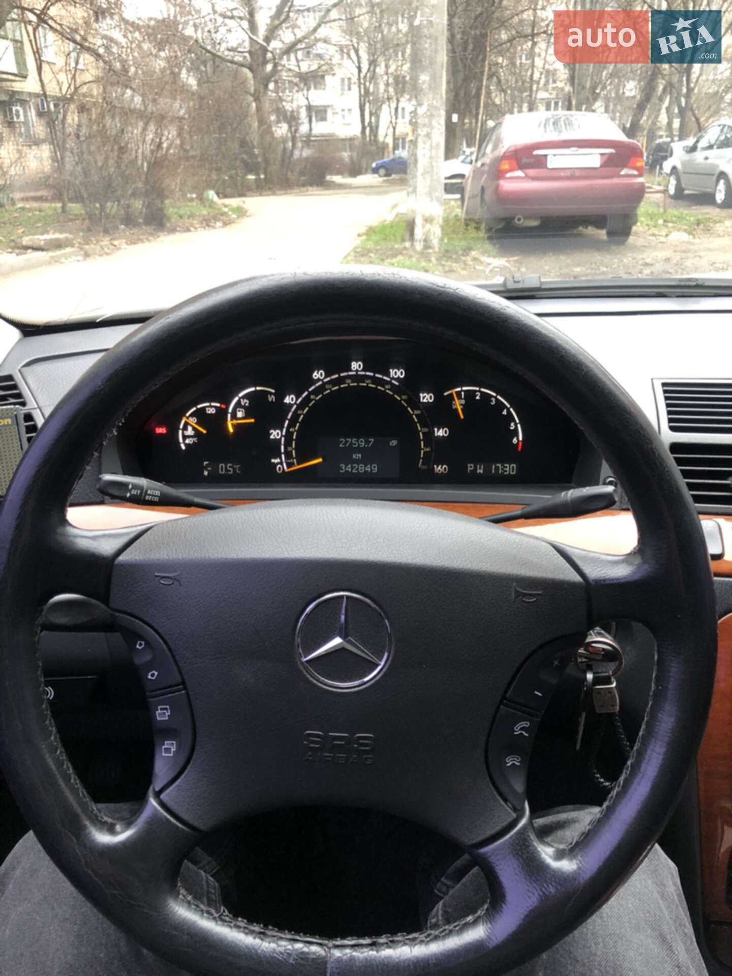 Mercedes-Benz S-Class 2001 VIN WDBNG70J91A168393 фото оголошення 4 з 11