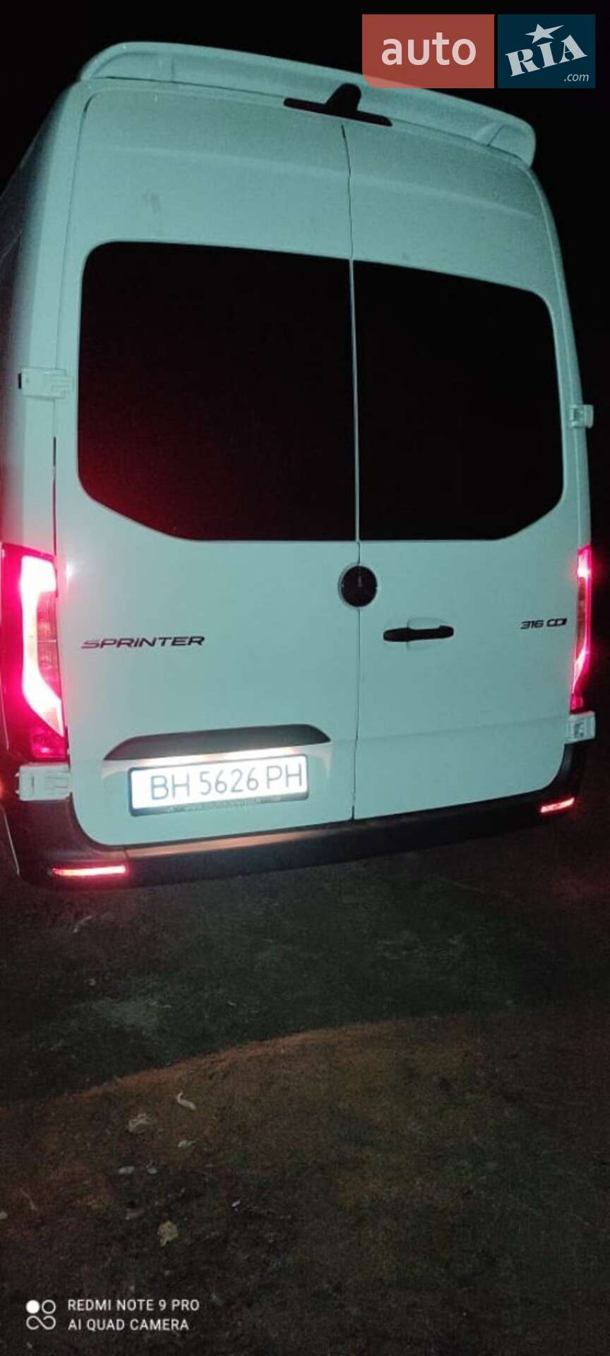 Mercedes-Benz Sprinter 2020 VIN W1V9076371P271897 фото оголошення 4 з 31