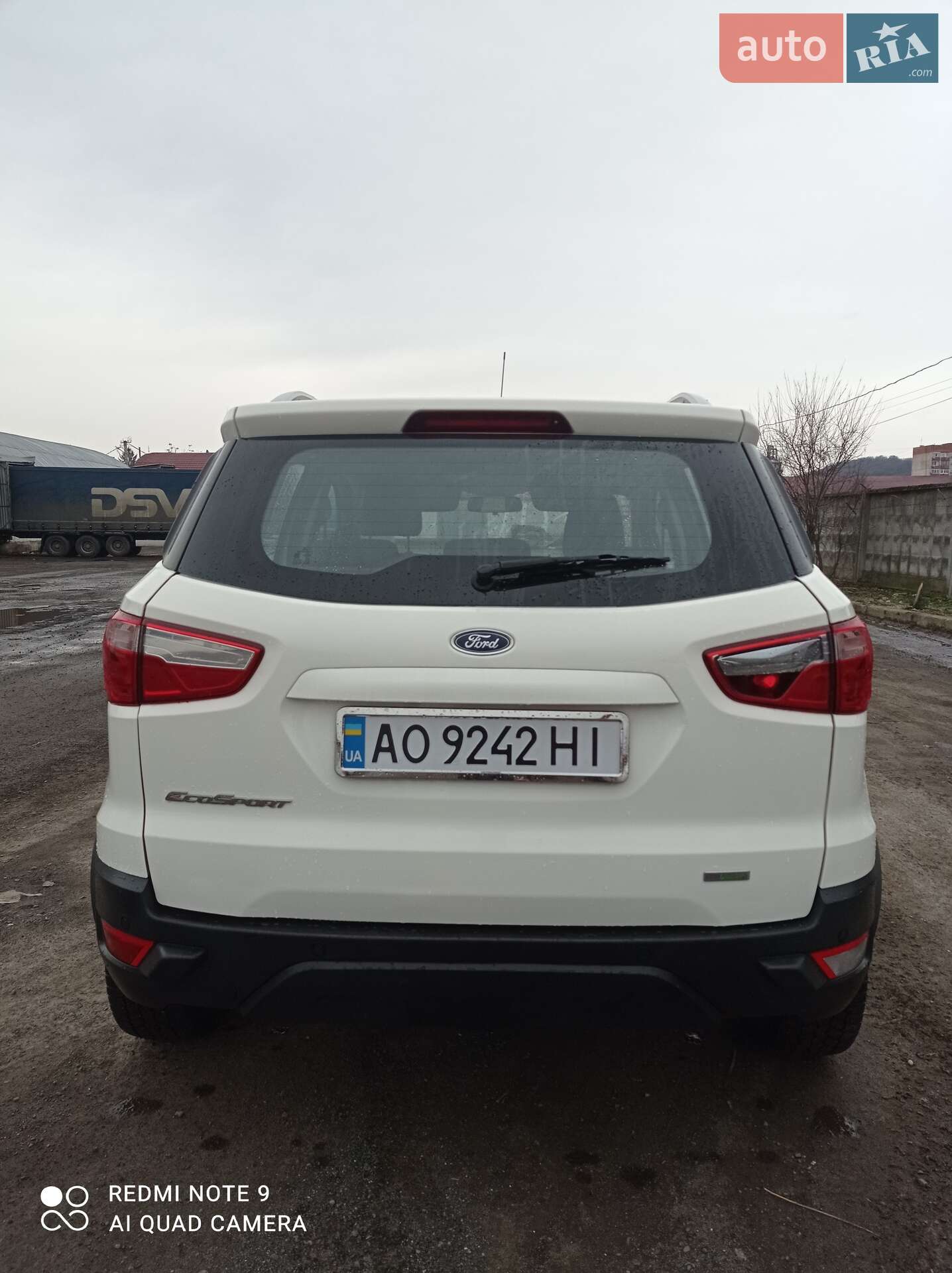 Ford Ecosport 2015 VIN WF0BXXMRKBFM34552 фото оголошення 3 з 18