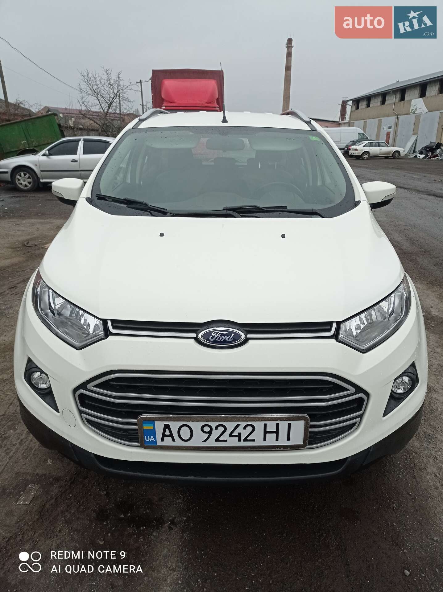 Ford Ecosport 2015 VIN WF0BXXMRKBFM34552 фото оголошення 2 з 18
