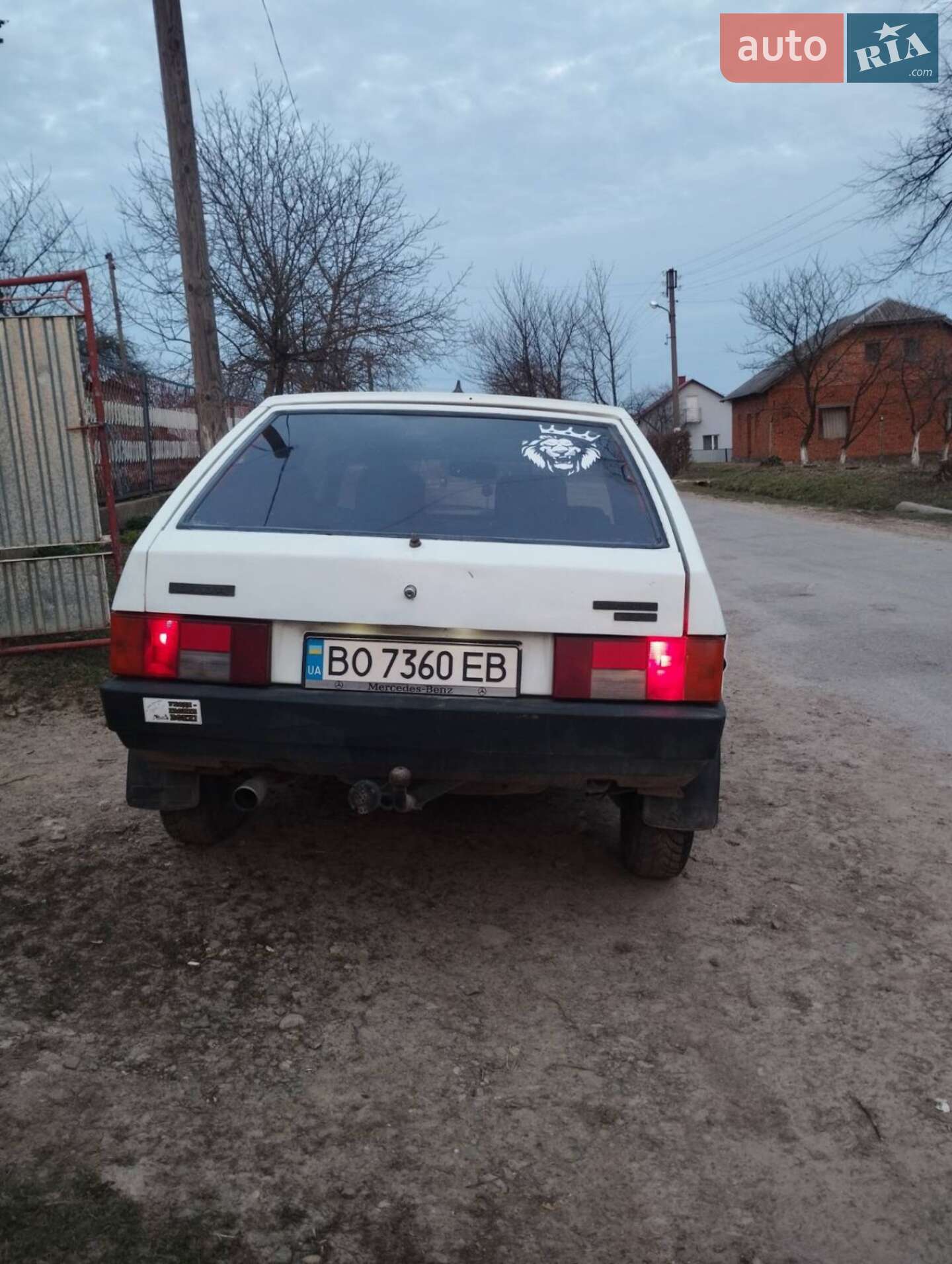 ВАЗ / Lada 2108 1991 VIN XTA210800M0953805 фото оголошення 2 з 6