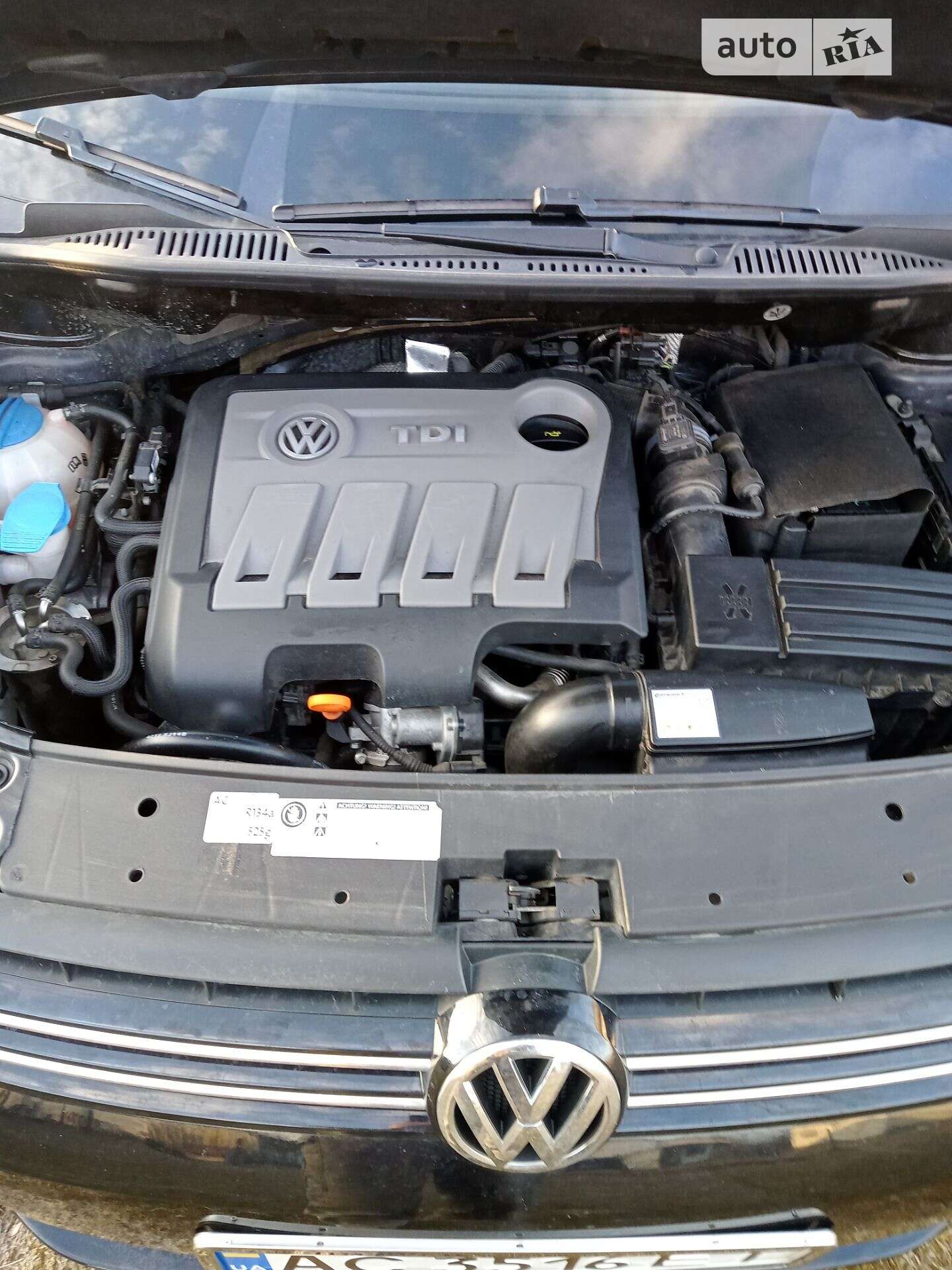Volkswagen Touran 2011 VIN WVGZZZ1TZCW070533 фото оголошення 2 з 12