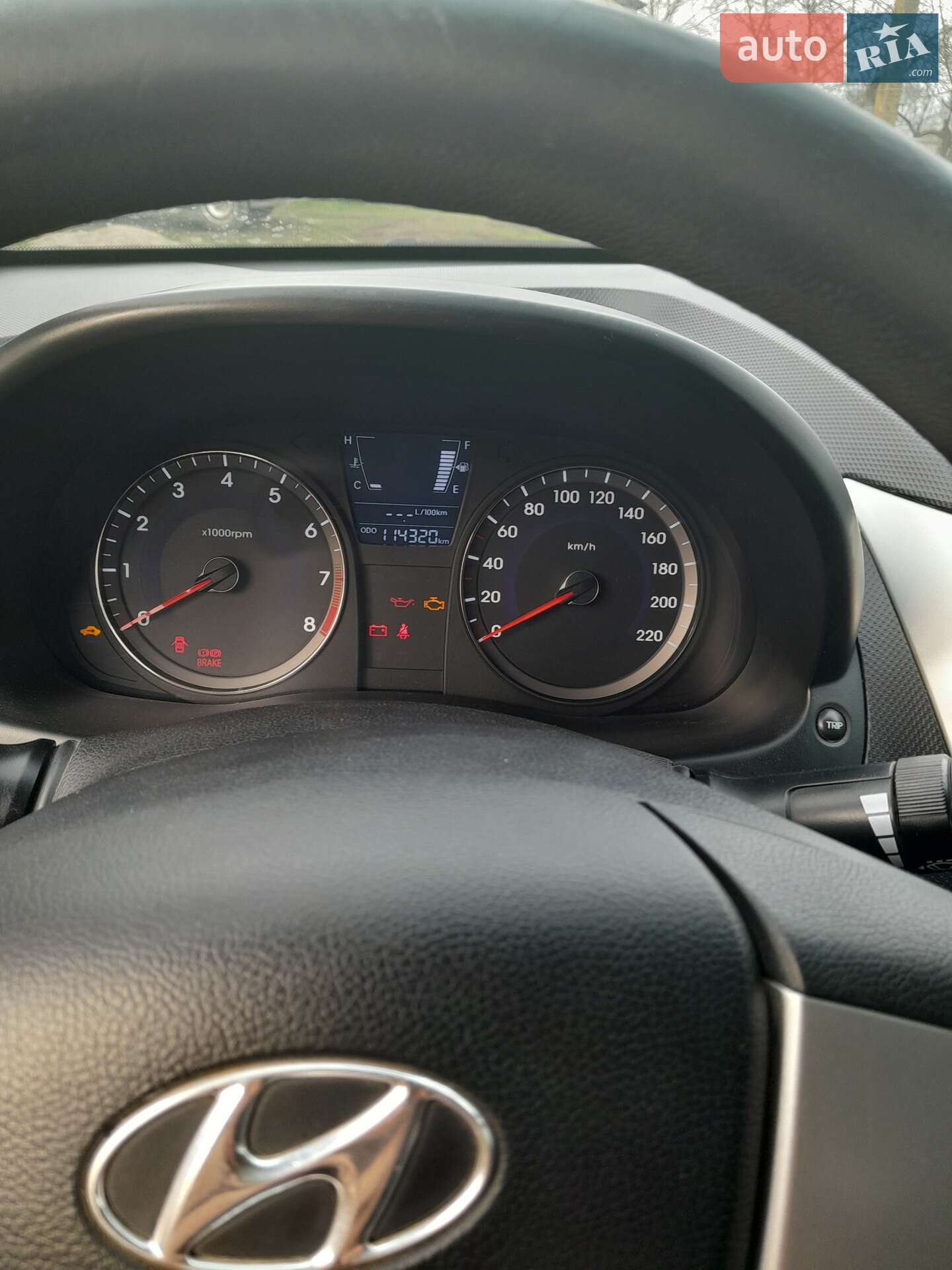Hyundai Accent 2011 VIN Z94CT41CABR014786 фото оголошення 2 з 9