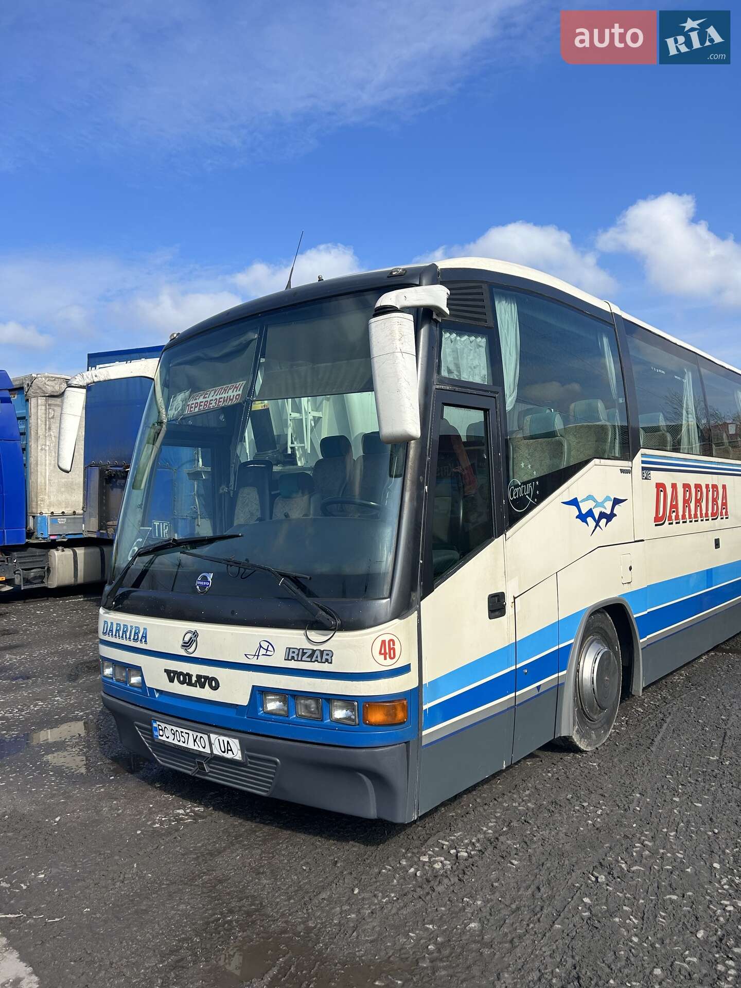 Volvo B12 1995 VIN YV3R2EX14SA001681 фото оголошення 2 з 3