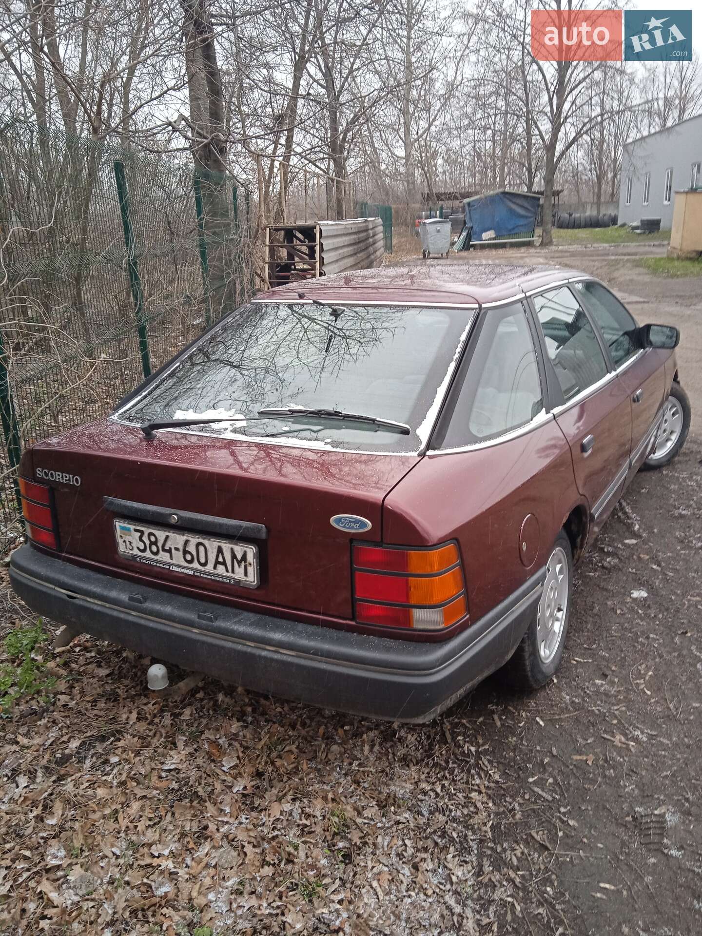 Ford Scorpio 1989 VIN WF0AXXGAGAJT69549 фото оголошення 8 з 8