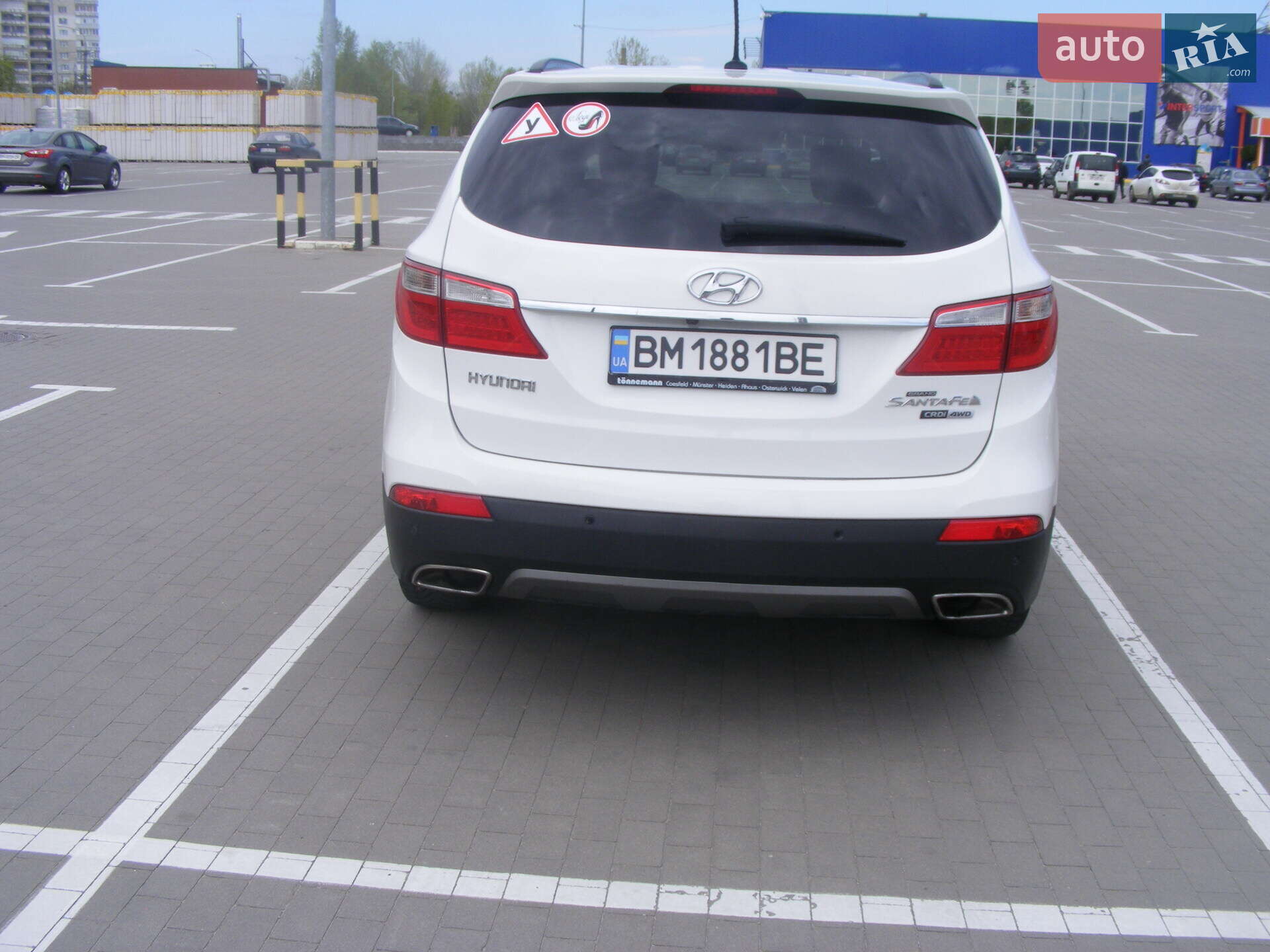 Hyundai Grand Santa Fe 2014 VIN KMHSN81XDEU050594 фото оголошення 6 з 17