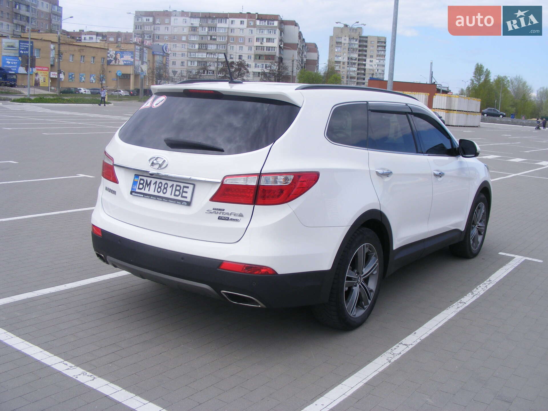 Hyundai Grand Santa Fe 2014 VIN KMHSN81XDEU050594 фото оголошення 7 з 17