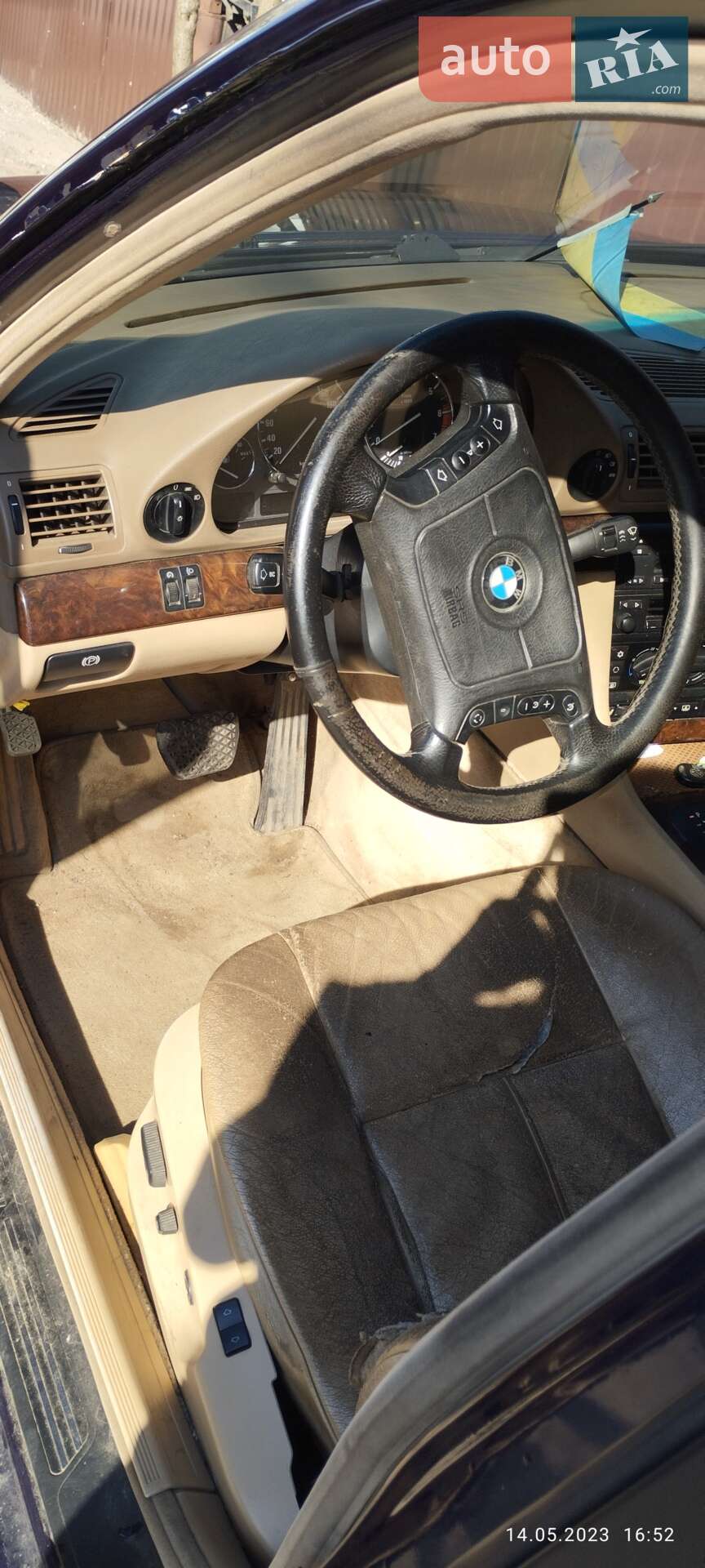 BMW 7 Series 1995 VIN WBAGF110X0DF38022 фото оголошення 3 з 4