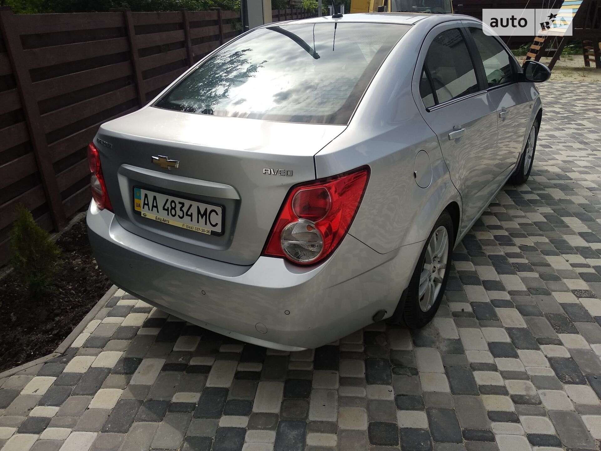 Chevrolet Aveo 2012 VIN KL1TF69EJCB101922 фото оголошення 11 з 12