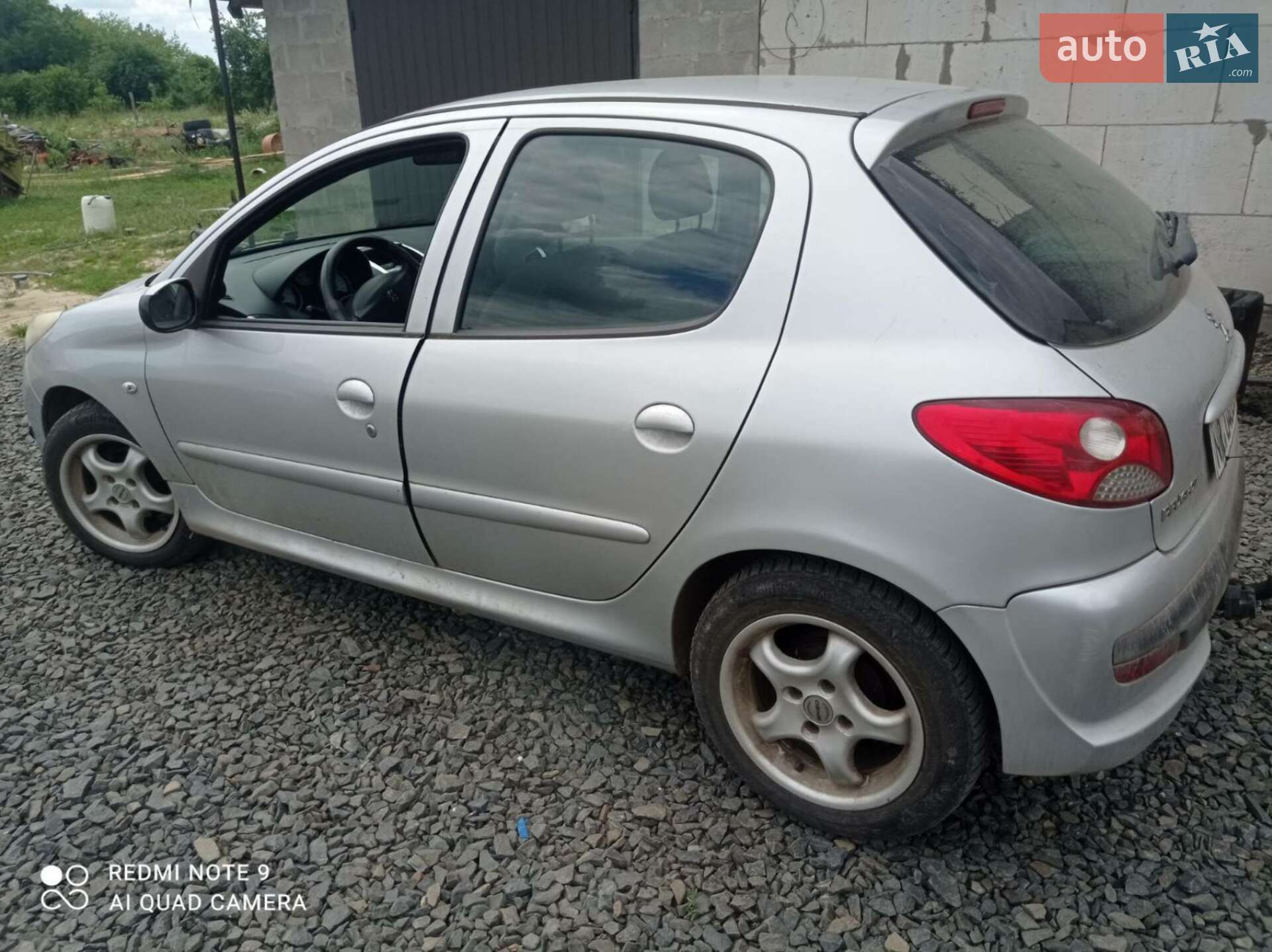 Peugeot 206 2009 VIN VF32M8HZA9Y014696 фото оголошення 6 з 6