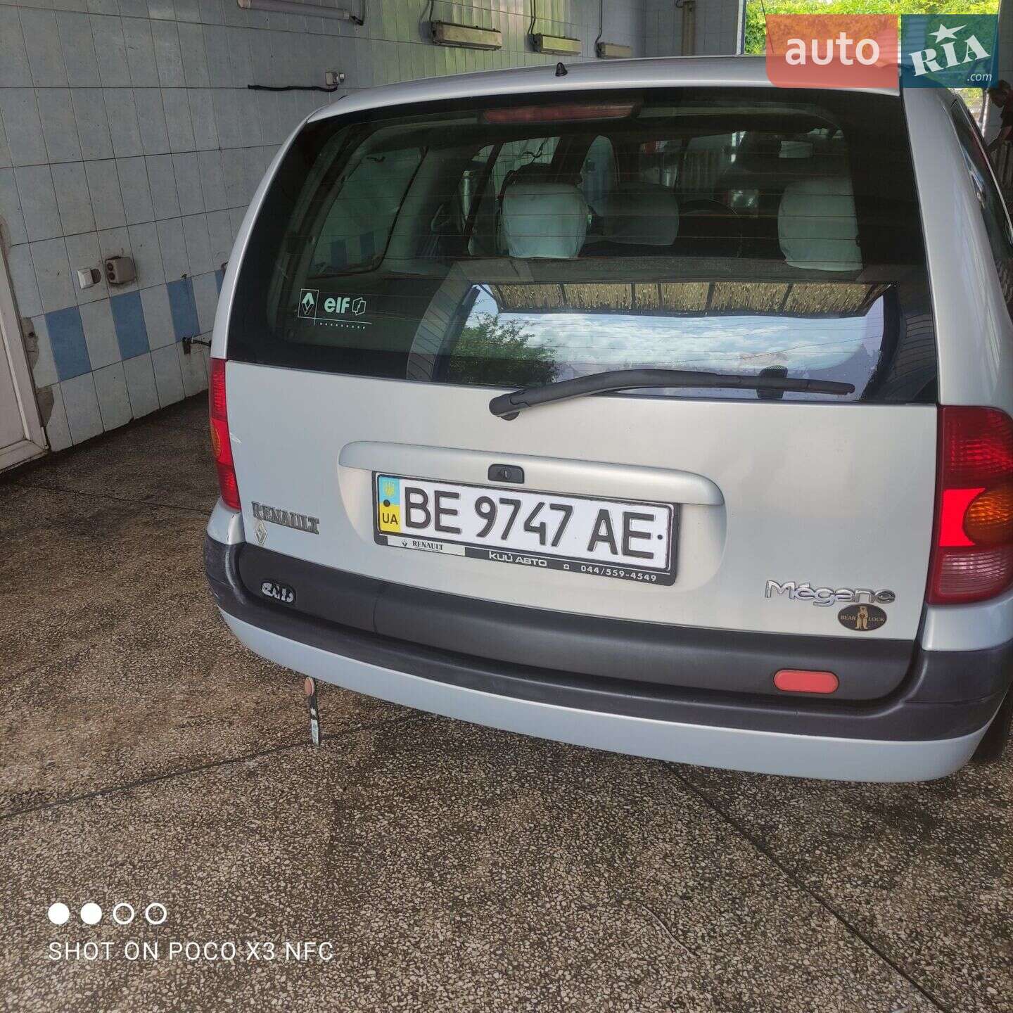 Renault Megane 2003 VIN VF1KA0W0528937357 фото оголошення 9 з 17