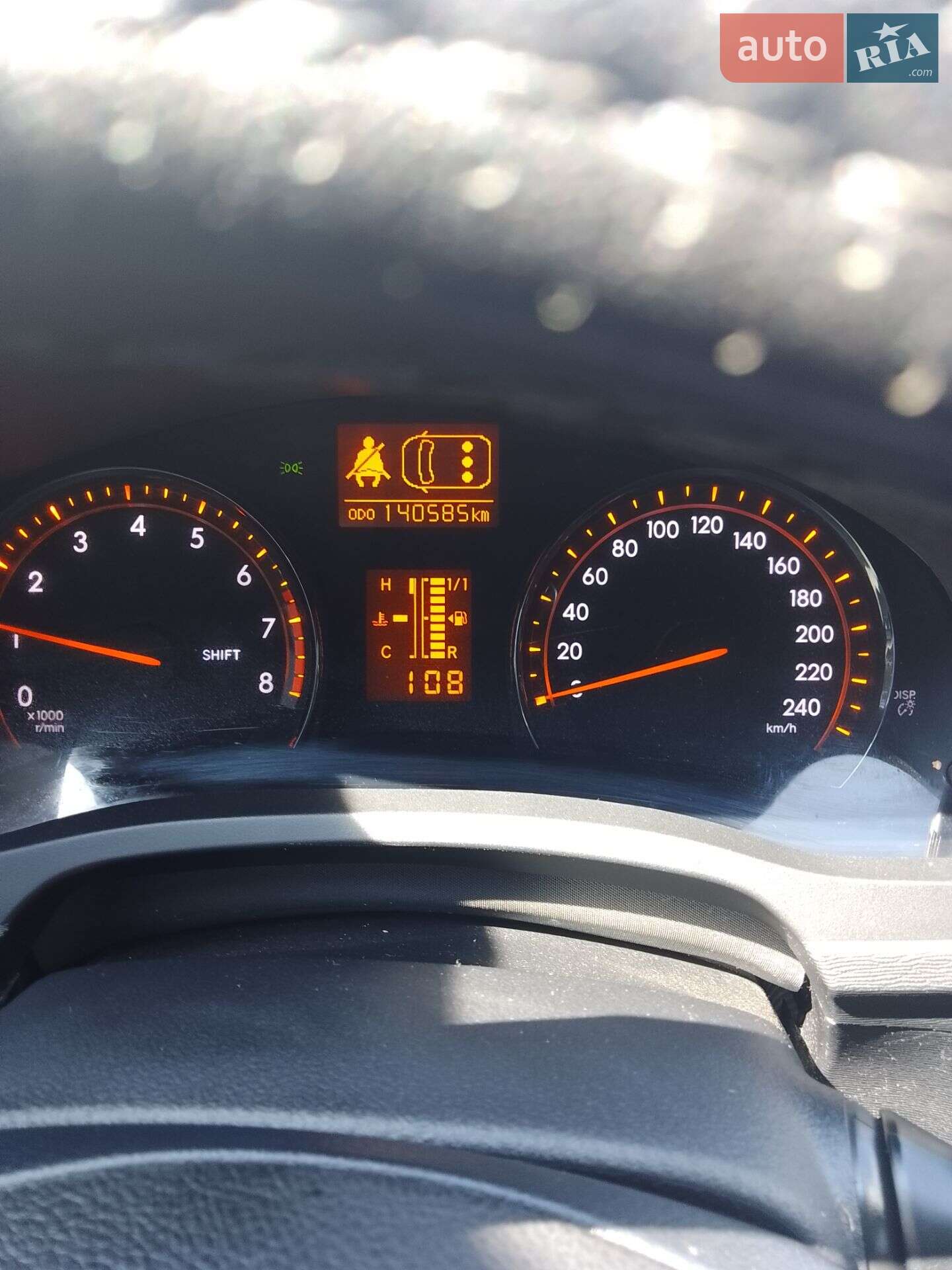 Toyota Avensis 2011 VIN SB1EE76LX0E019440 фото оголошення 3 з 11