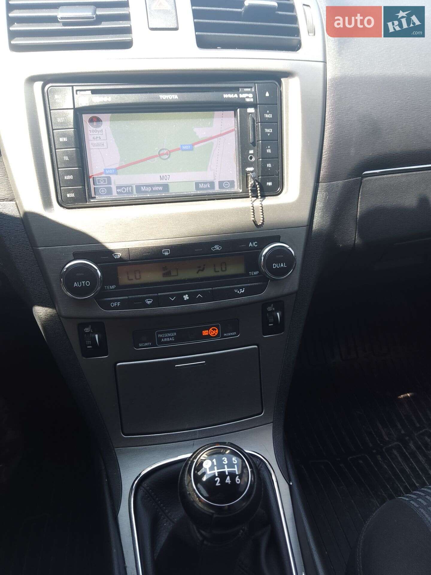 Toyota Avensis 2011 VIN SB1EE76LX0E019440 фото оголошення 7 з 11
