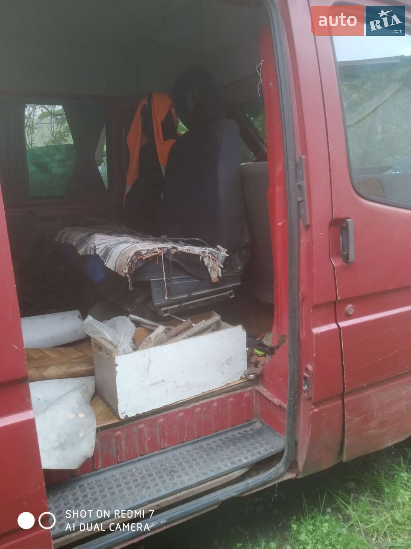 Ford Transit 1987 VIN WF0VXXGBVVHU10397 фото оголошення 8 з 10