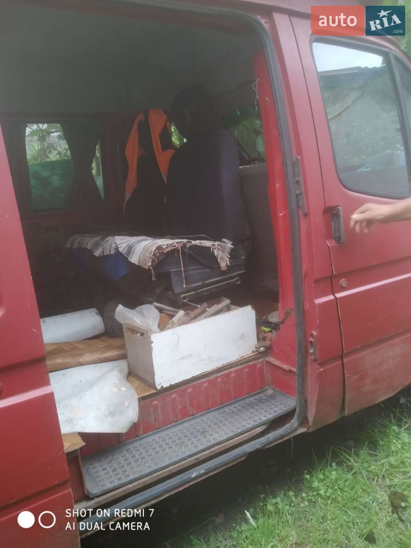 Ford Transit 1987 VIN WF0VXXGBVVHU10397 фото оголошення 10 з 10