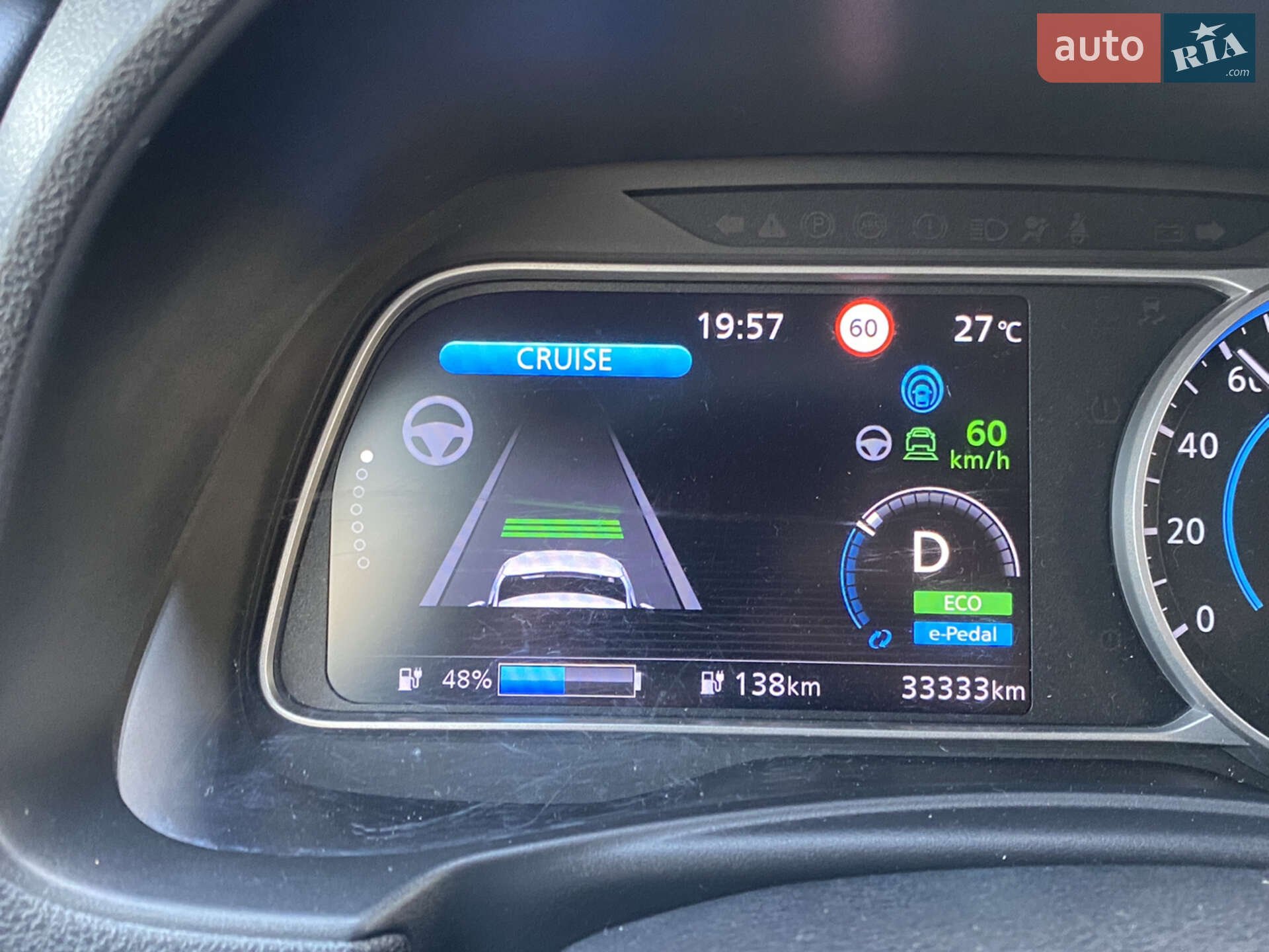 Nissan Leaf 2019 VIN SJNFAAZE1U0062072 фото оголошення 22 з 23