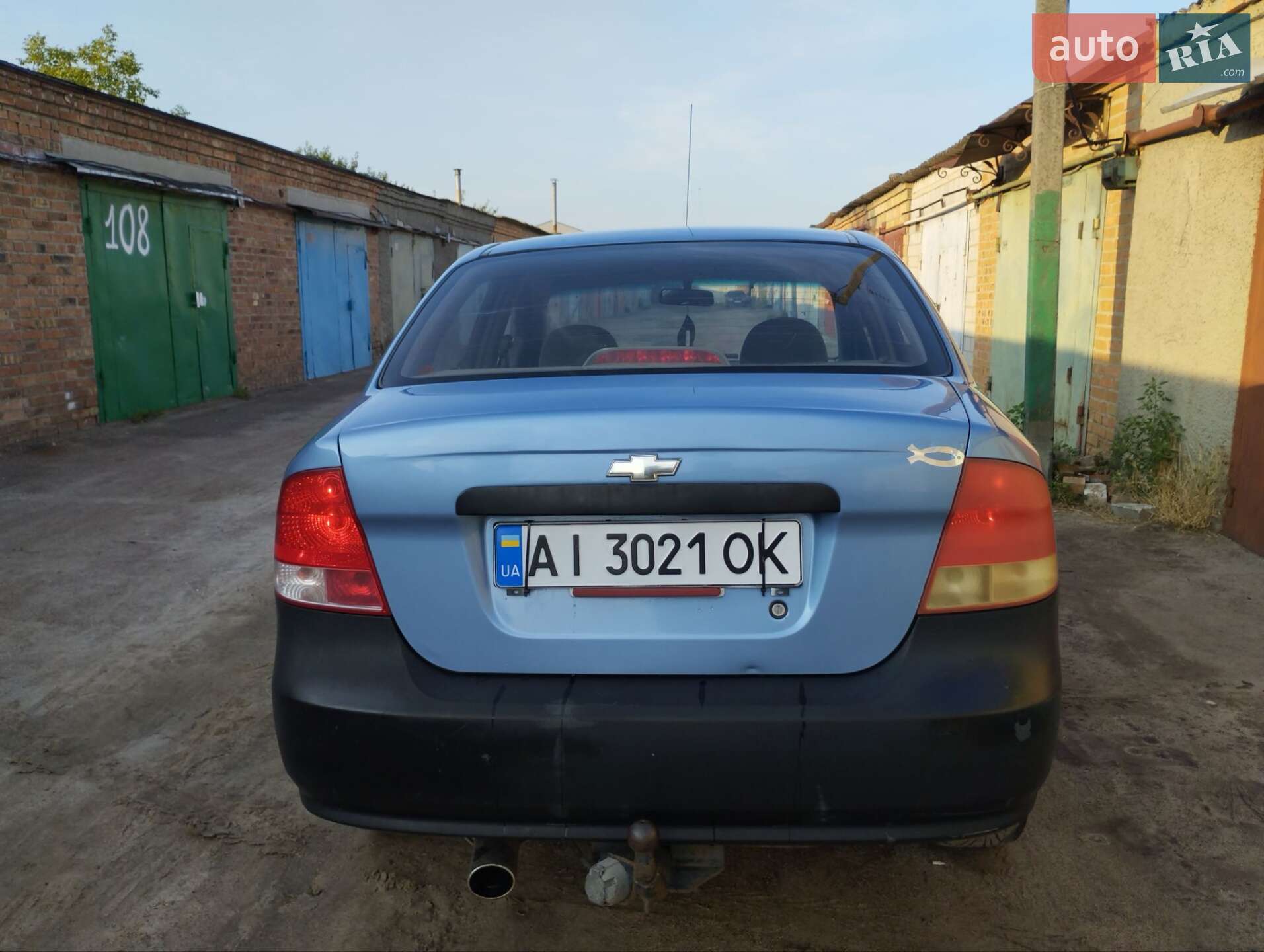 Chevrolet Aveo 2005 VIN Y6DSF69YE5B332839 фото оголошення 2 з 11