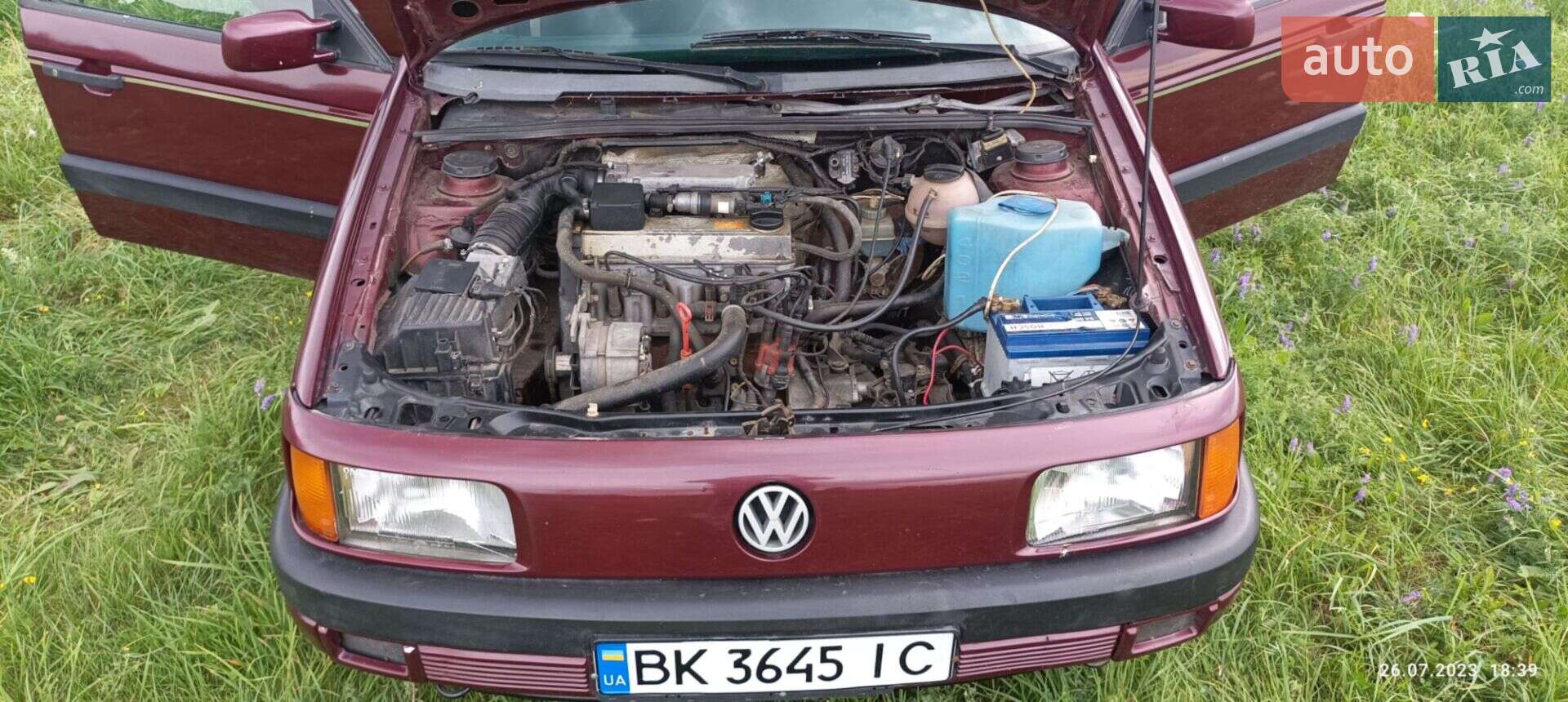 Volkswagen Passat 1992 VIN WVWZZZ31ZNB123101 фото оголошення 9 з 9