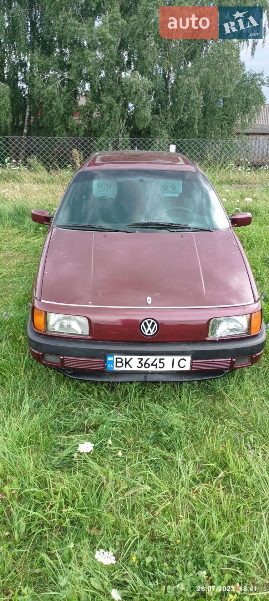Volkswagen Passat 1992 VIN WVWZZZ31ZNB123101 фото оголошення 5 з 9