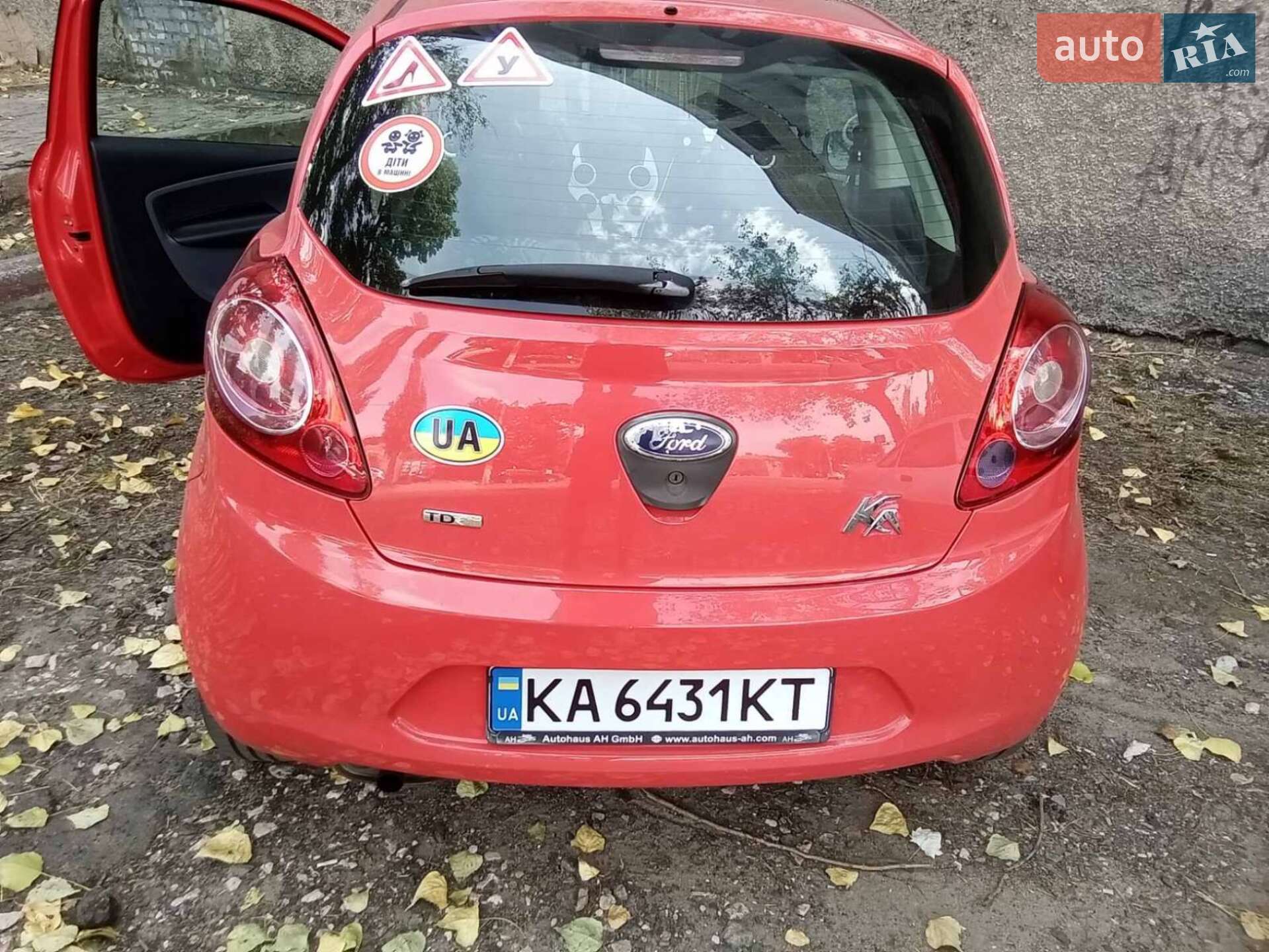 Ford KA 2009 VIN WF0UXXLTRU9K18491 фото оголошення 4 з 10
