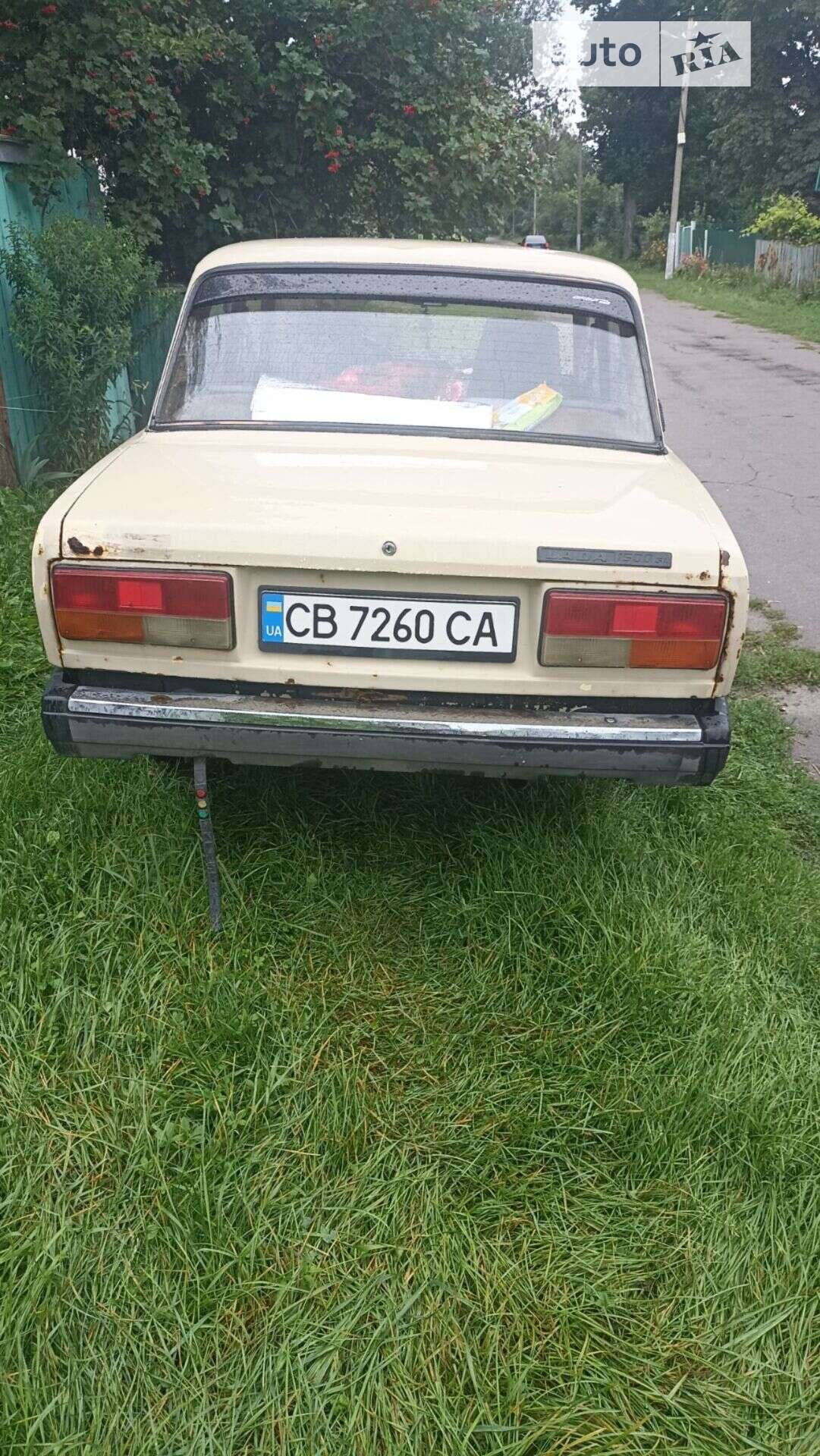 ВАЗ / Lada 2107 1989 VIN XTA210700L0480017 фото оголошення 2 з 7