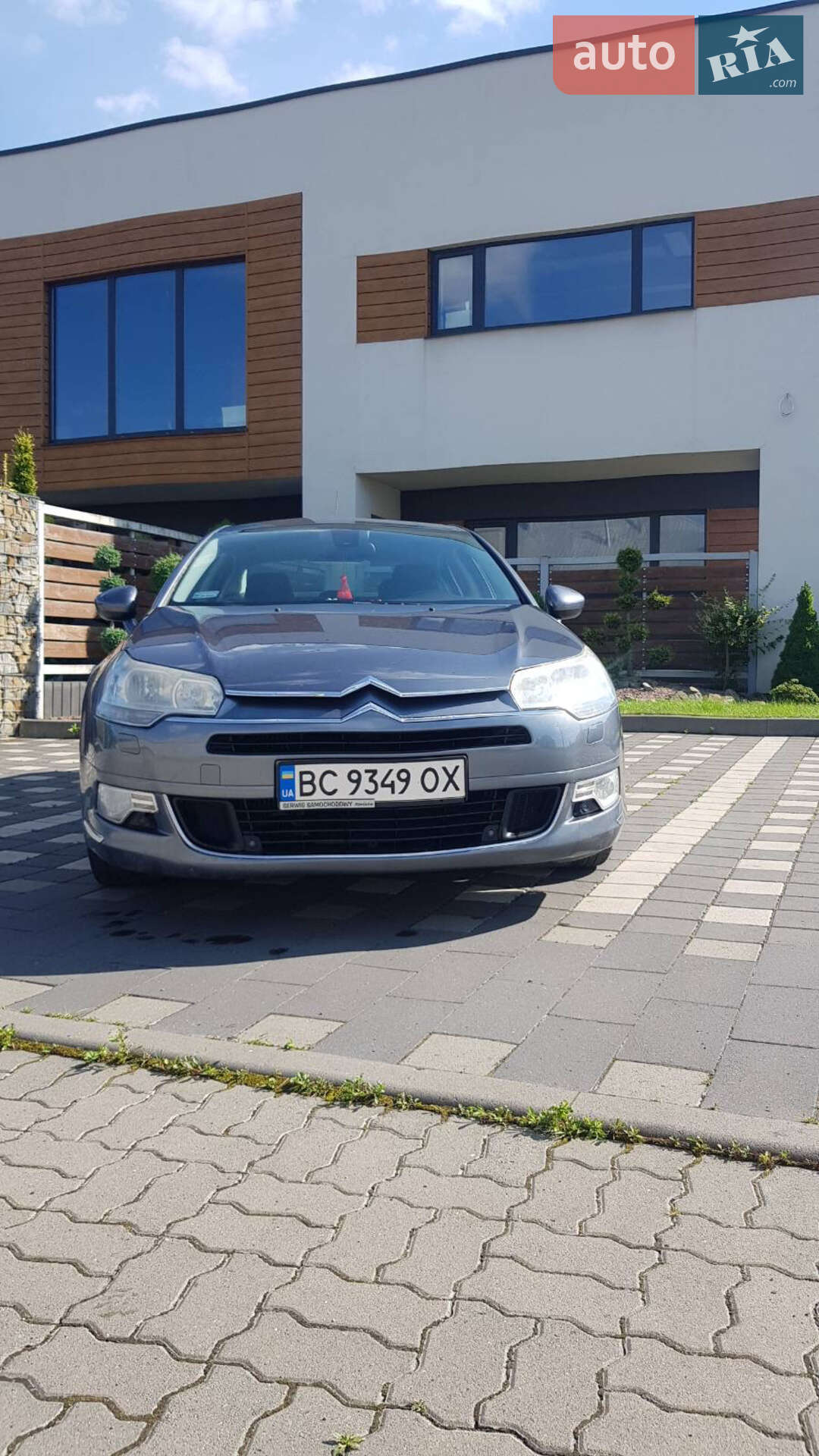 Citroen C5 2009 VIN VF7RD5FV89L571298 фото оголошення 6 з 6