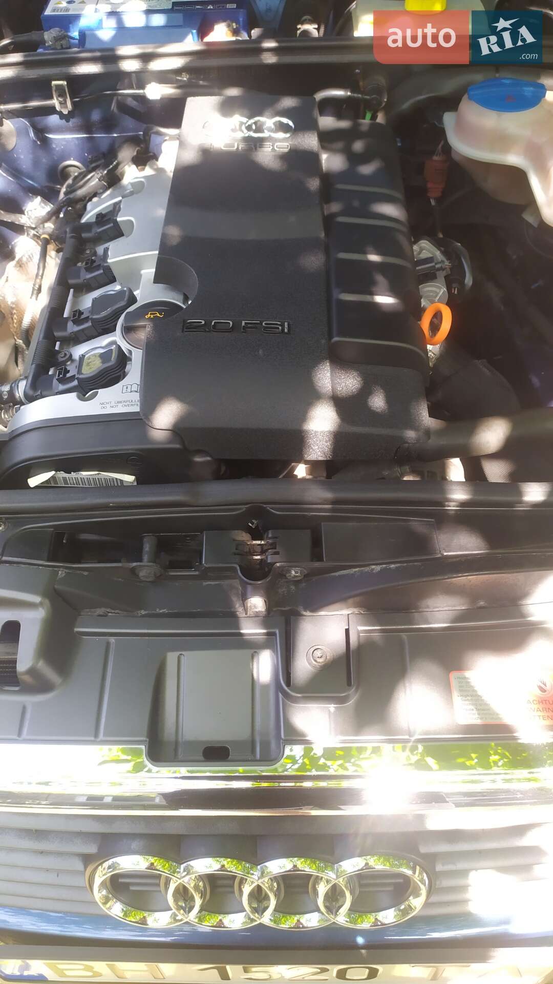 Audi A4 2005 VIN WAUZZZ8E05A543056 фото оголошення 6 з 17