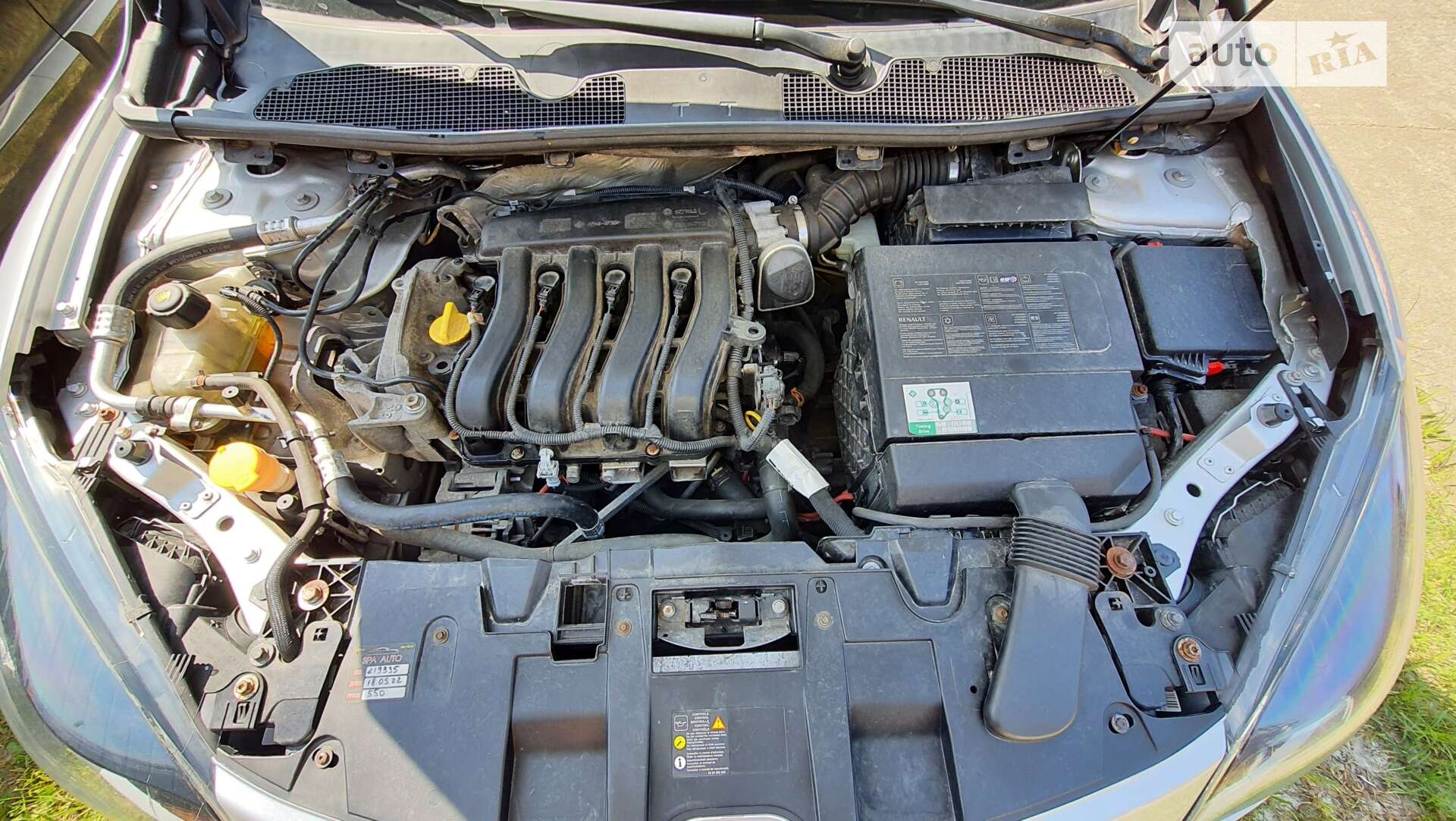 Renault Megane 2011 VIN VF1BZ1R0546182440 фото оголошення 12 з 14