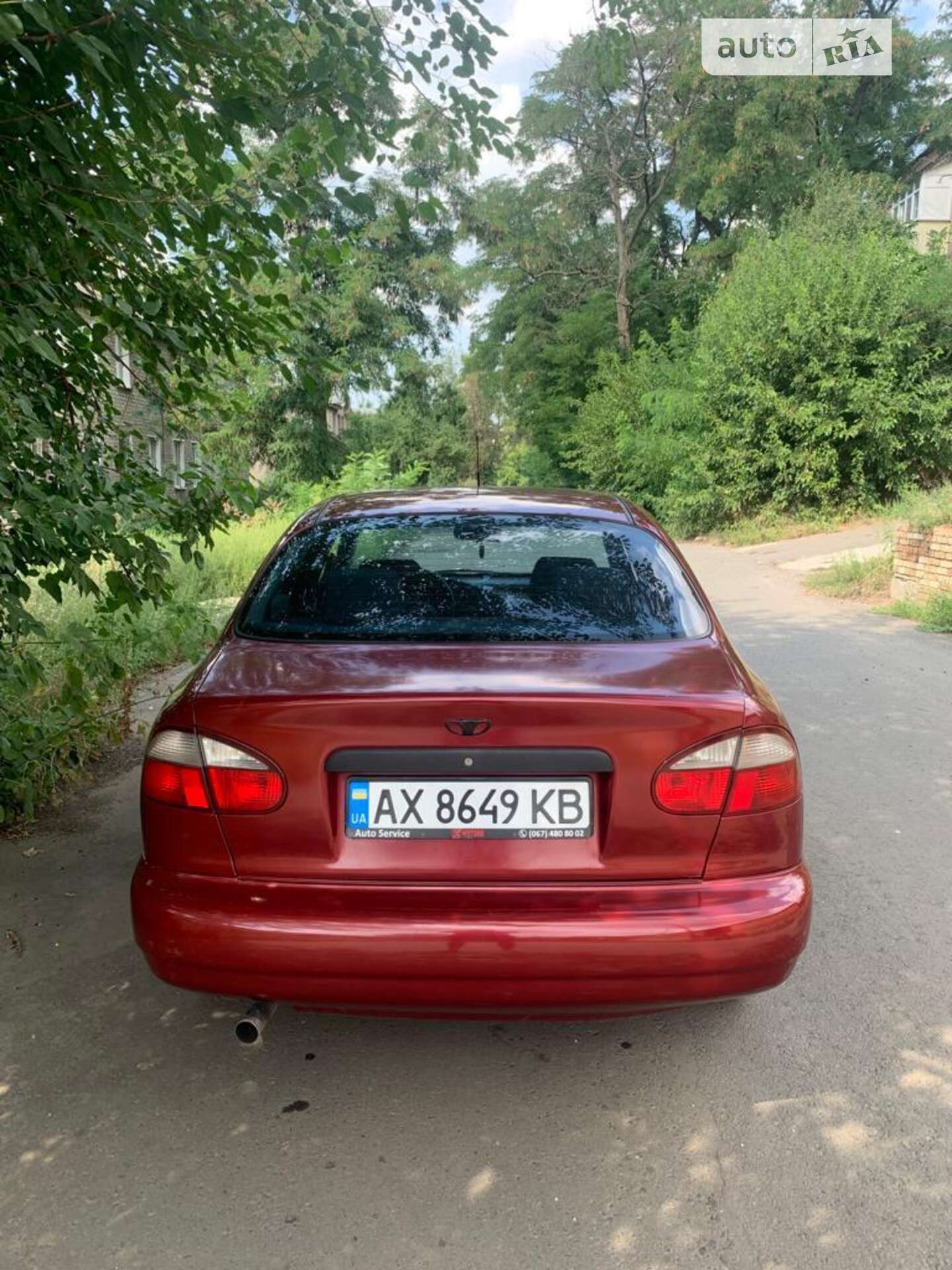 Daewoo Lanos 2004 VIN Y6DTF69YE40028917 фото оголошення 8 з 9