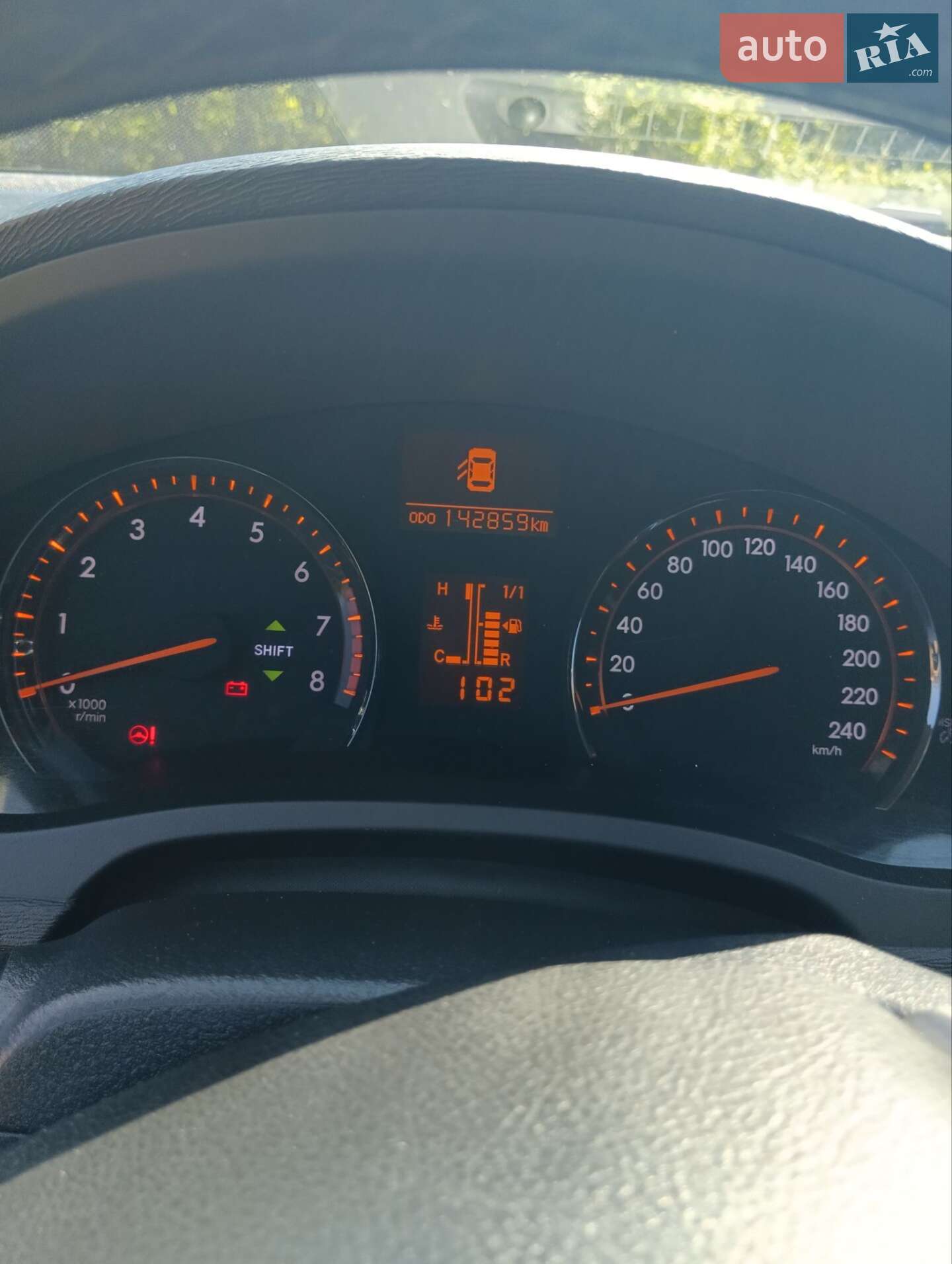Toyota Avensis 2011 VIN SB1EE76LX0E019440 фото оголошення 10 з 22