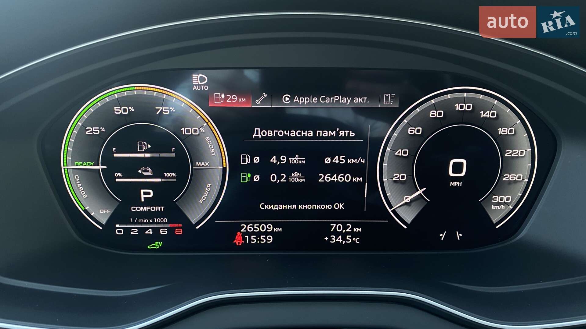 Audi Q5 2020 VIN WA1G2AFY6M2045525 фото оголошення 5 з 7