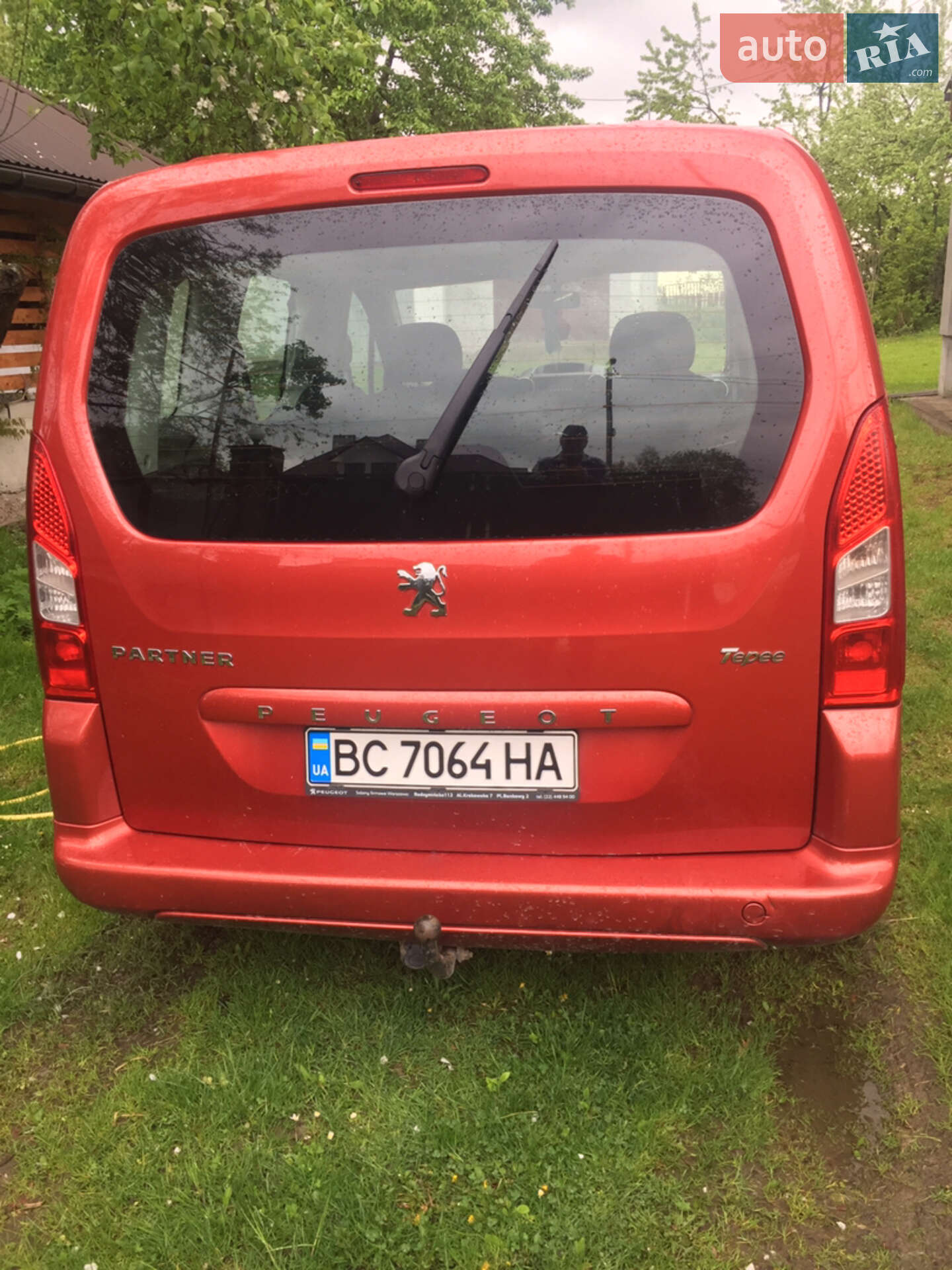 Peugeot Partner 2011 VIN VF37J9HP0BJ775789 фото оголошення 2 з 6