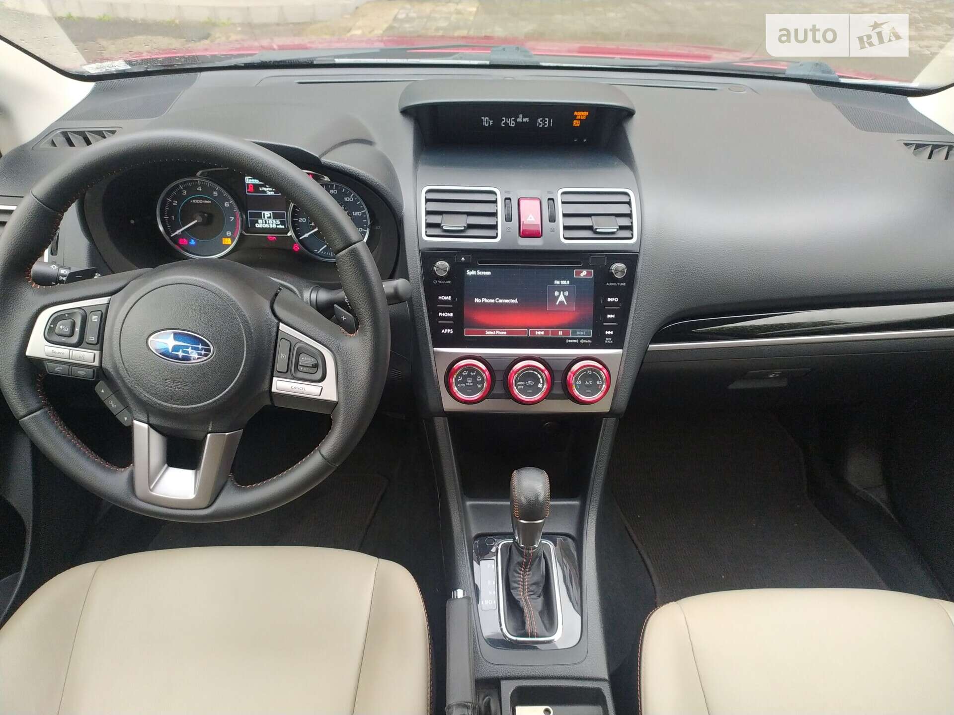 Subaru Crosstrek 2016 VIN JF2GPAKC9G8303900 фото оголошення 26 з 38