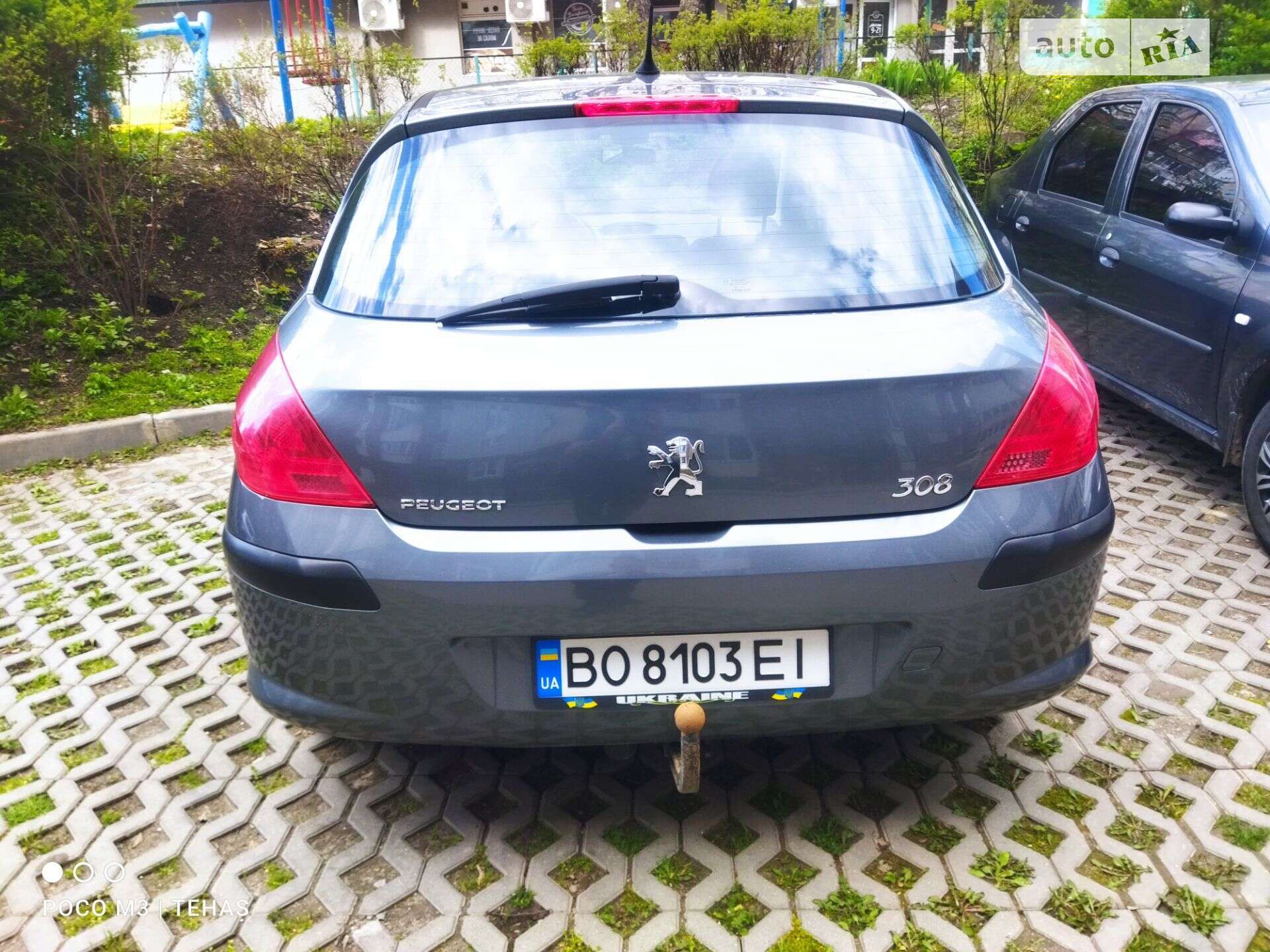 Peugeot 308 2007 VIN VF34C5FWC55022976 фото оголошення 2 з 9