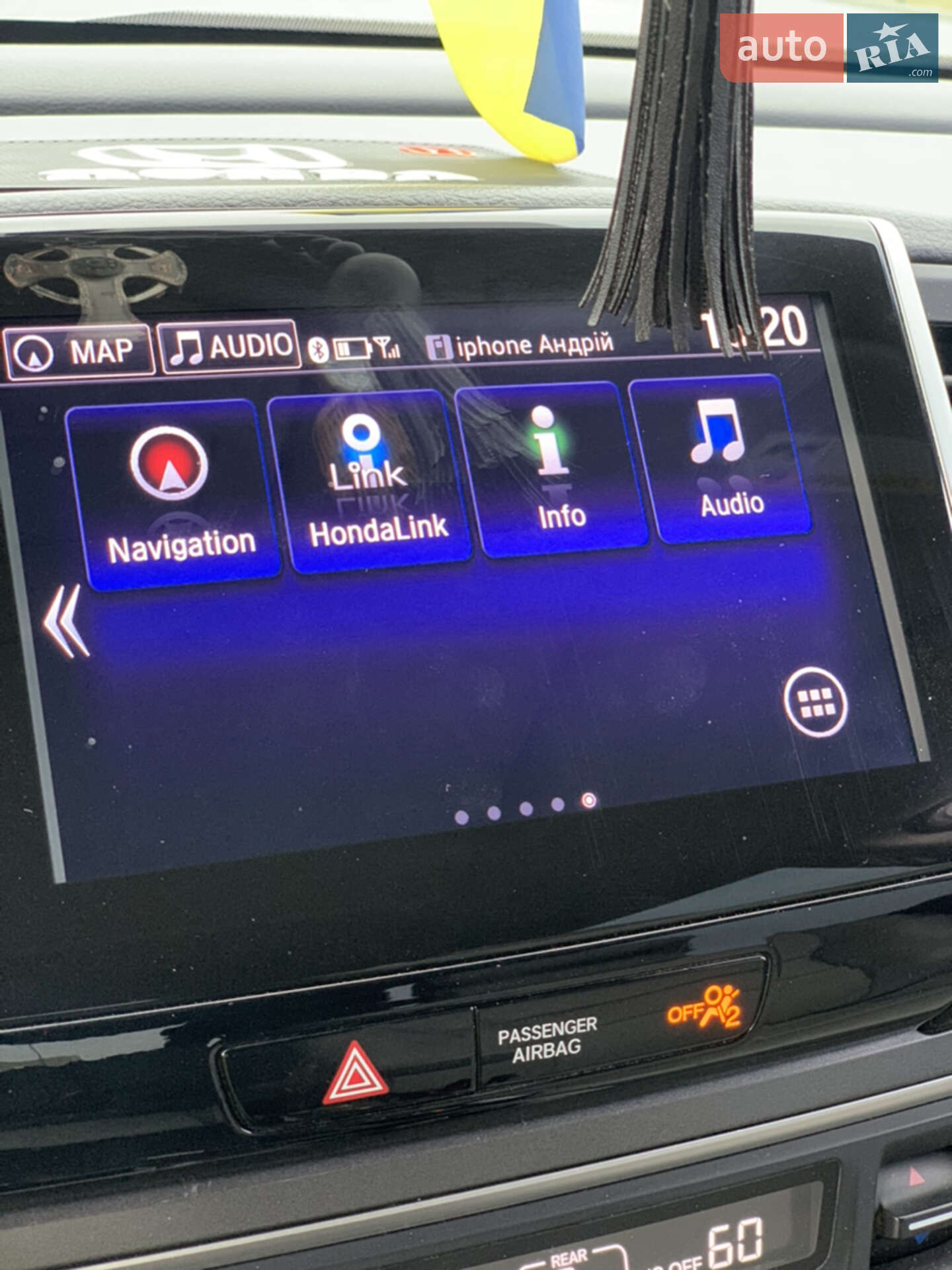 Honda Pilot 2017 VIN 5FNYF6H79HB060507 фото оголошення 3 з 7