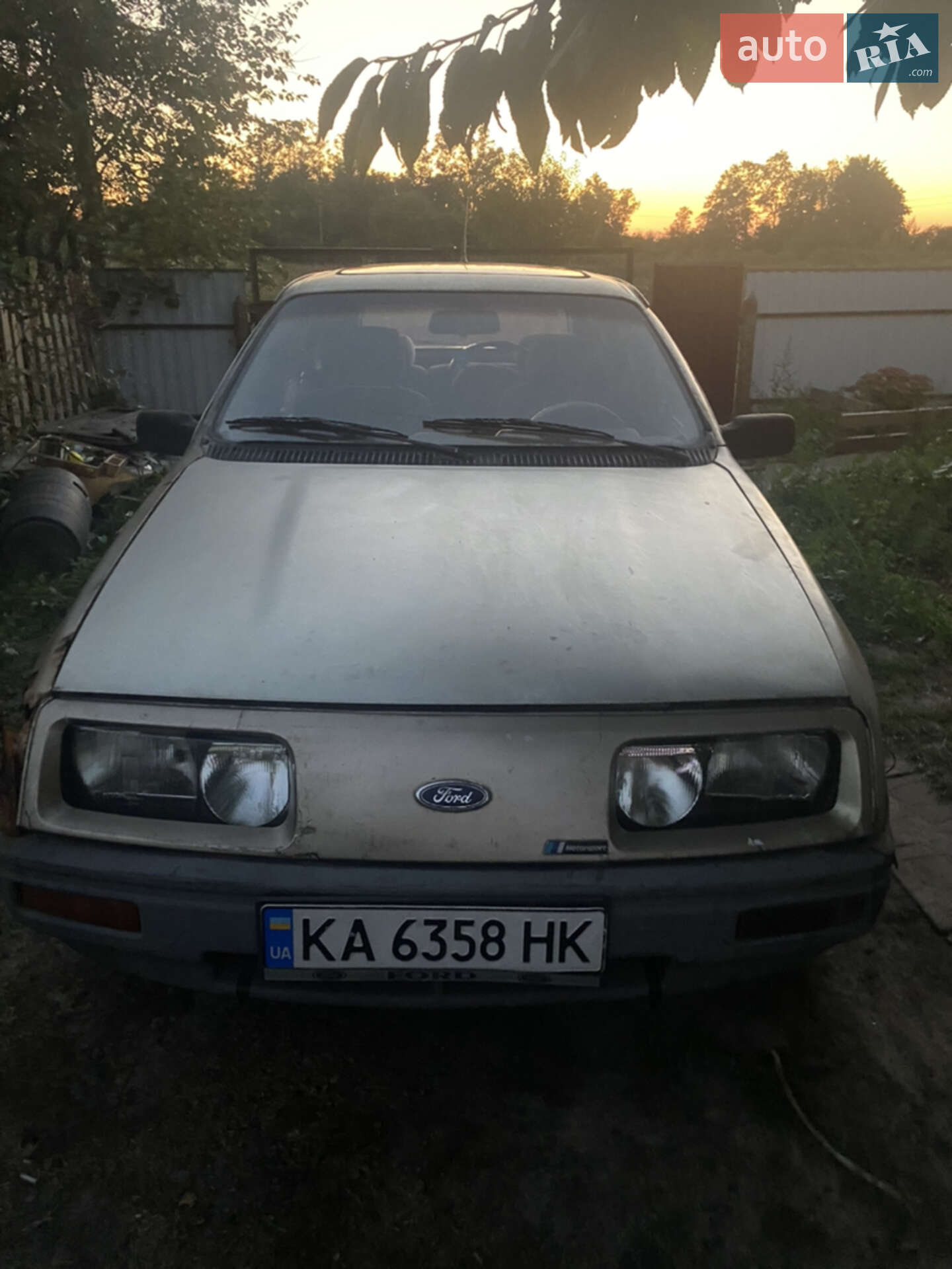 Ford Sierra 1986 VIN WF0AXXGBBAGR93845 фото оголошення 4 з 4
