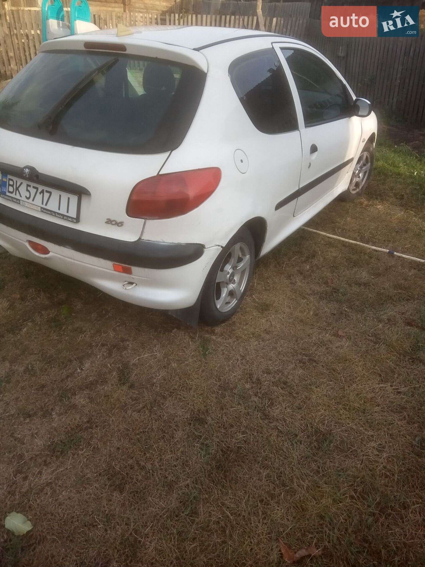 Peugeot 206 2002 VIN VF32SWJYU42856784 фото оголошення 9 з 10