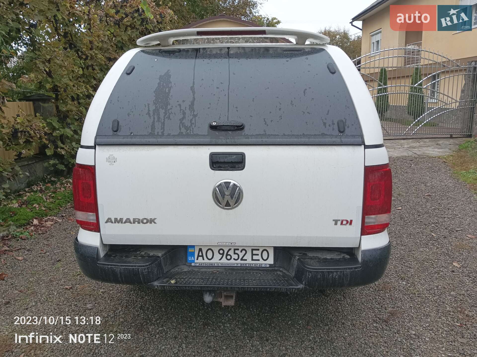 Volkswagen Amarok 2011 VIN WV1ZZZ2HZB8066538 фото оголошення 2 з 6