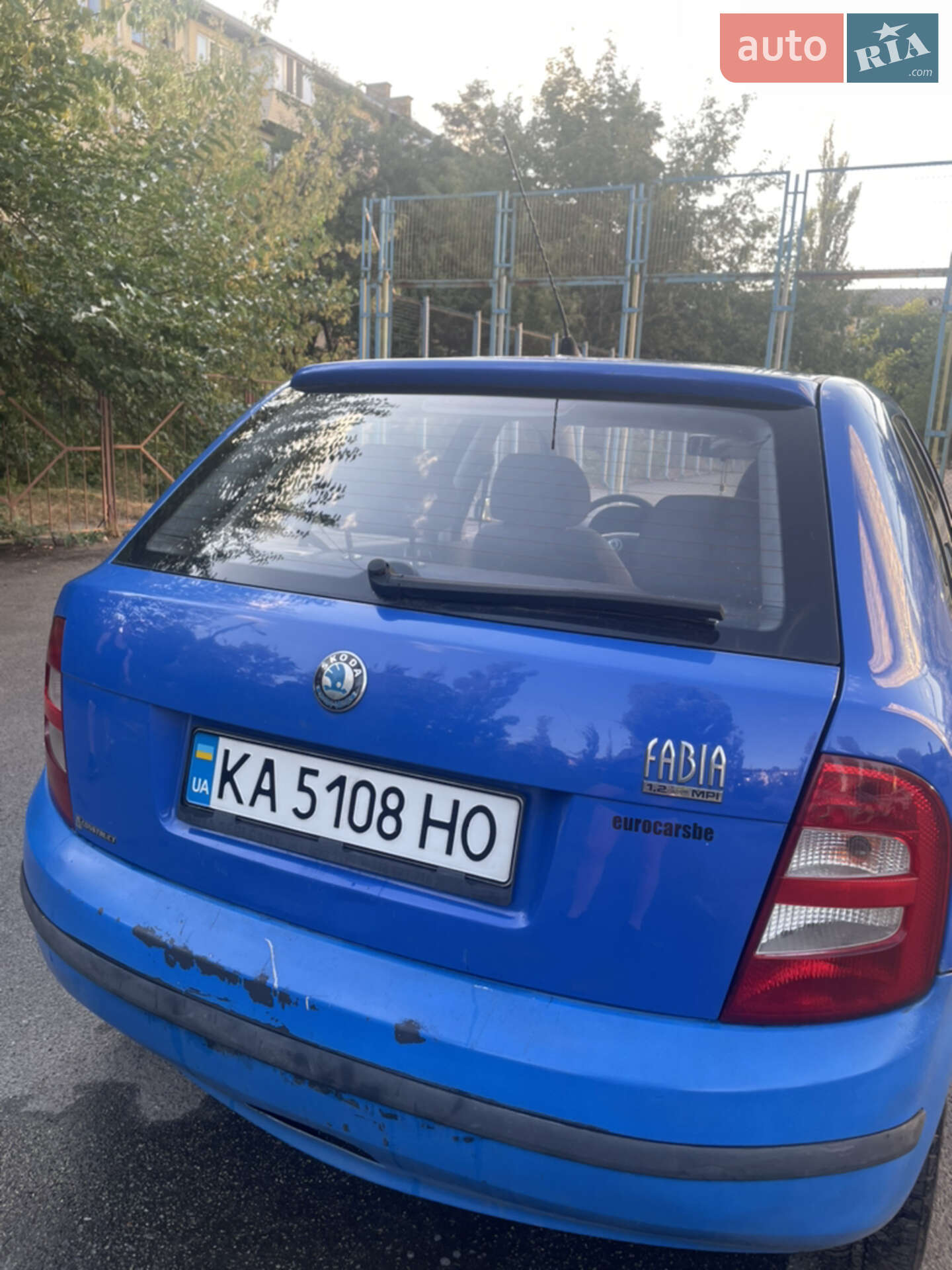 Skoda Fabia 2002 VIN TMBPW16Y133699108 фото оголошення 5 з 11