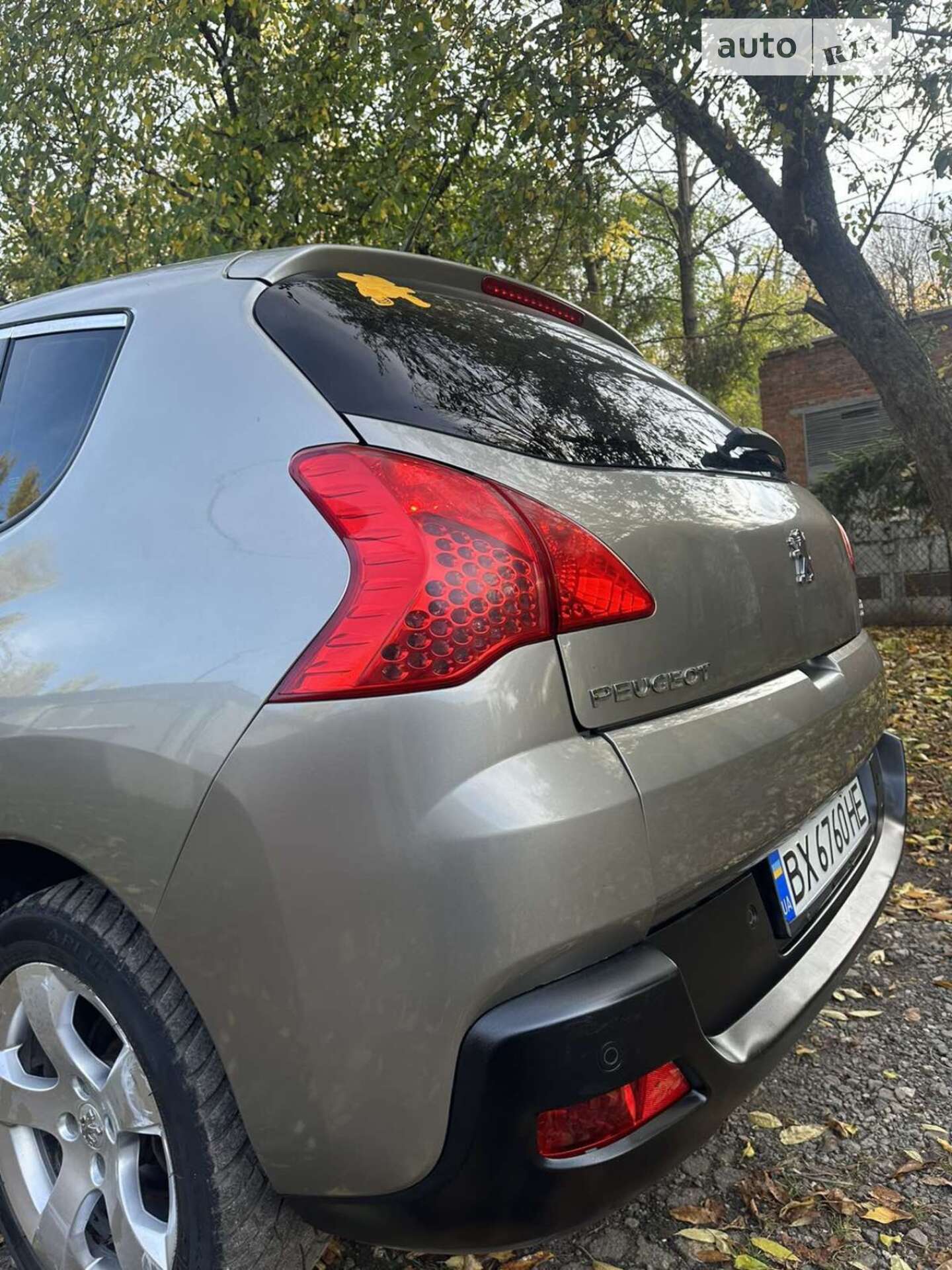 Peugeot 3008 2009 VIN VF30U9HZH9S175670 фото оголошення 17 з 78