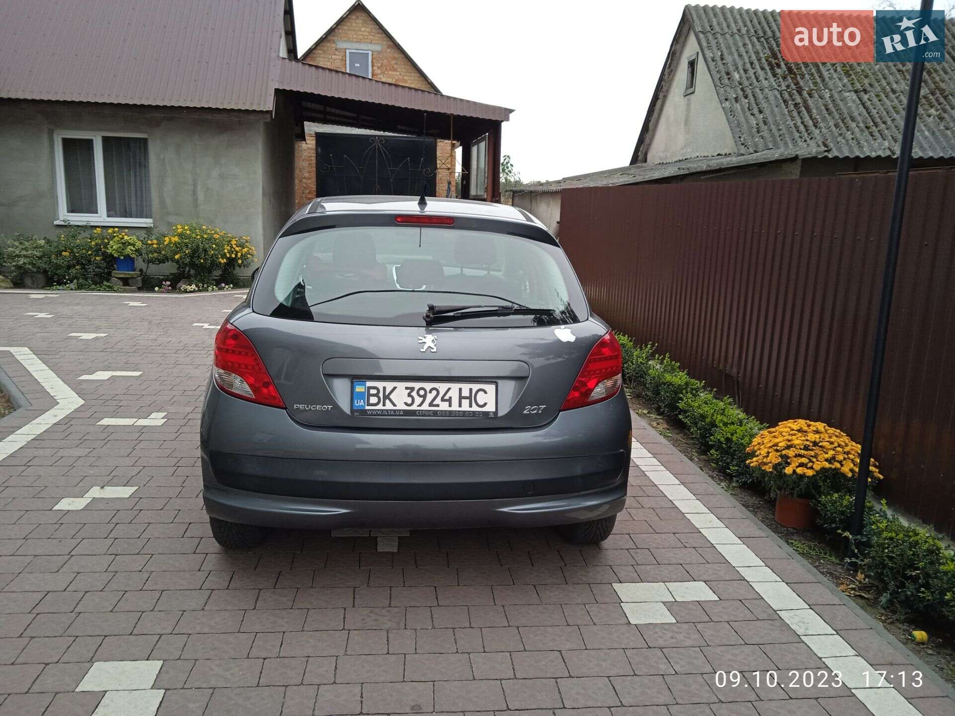Peugeot 207 2011 VIN VF3WCKFT0BT091655 фото оголошення 3 з 16
