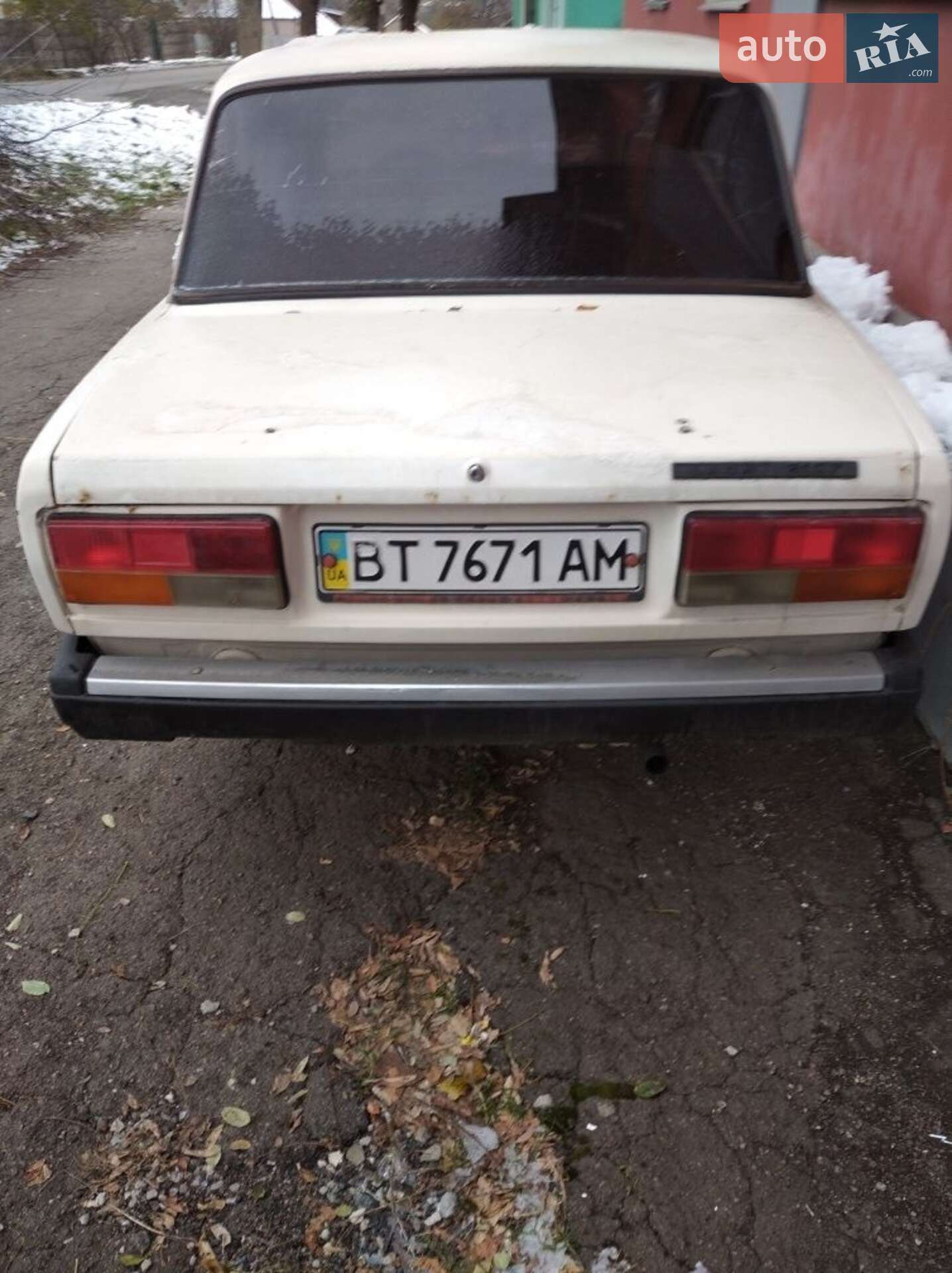 ВАЗ / Lada 2107 1995 VIN XTA210740T0942765 фото оголошення 5 з 8