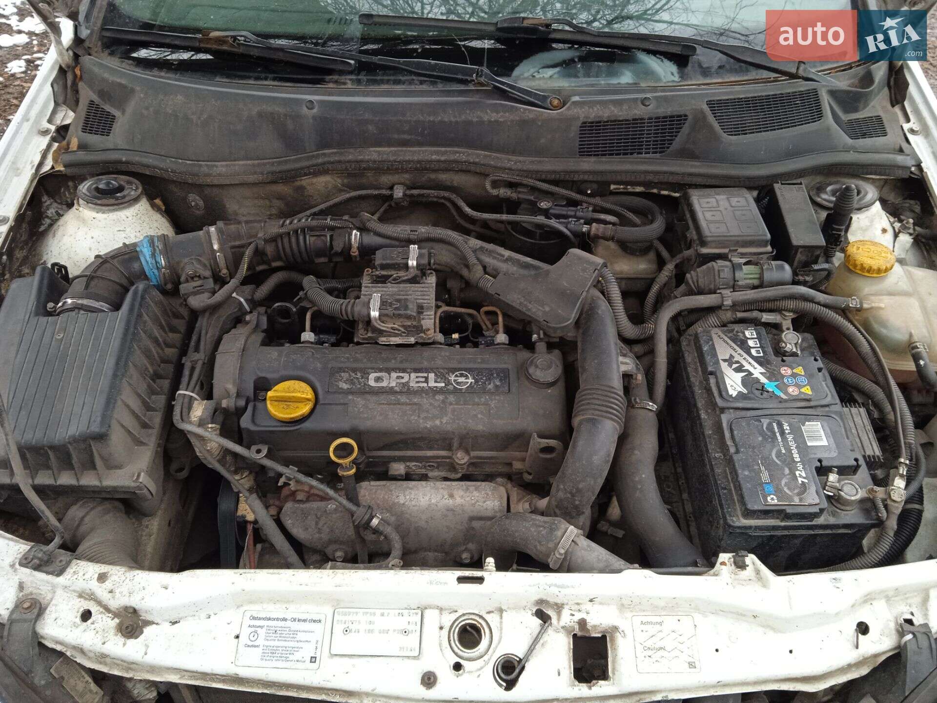 Opel Astra 2002 VIN W0L0TGF3522161675 фото оголошення 9 з 11