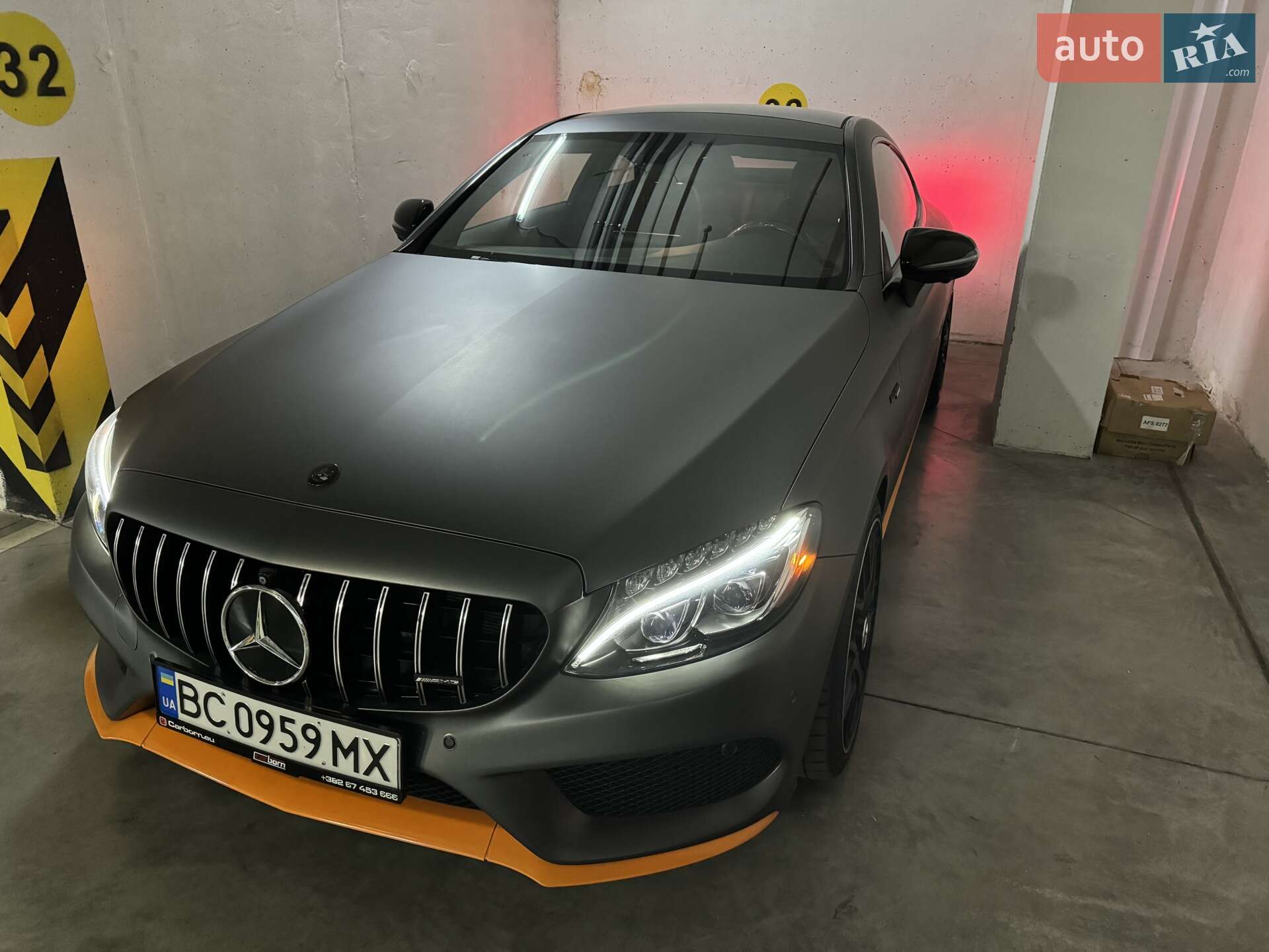 Mercedes-Benz C-Class 2016 VIN WDDWJ6EB0HF450945 фото оголошення 2 з 12