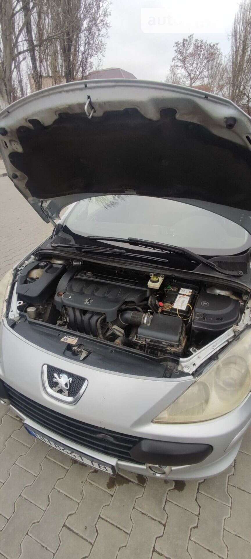 Peugeot 307 2006 VIN VF33HRFJF84553803 фото оголошення 3 з 11