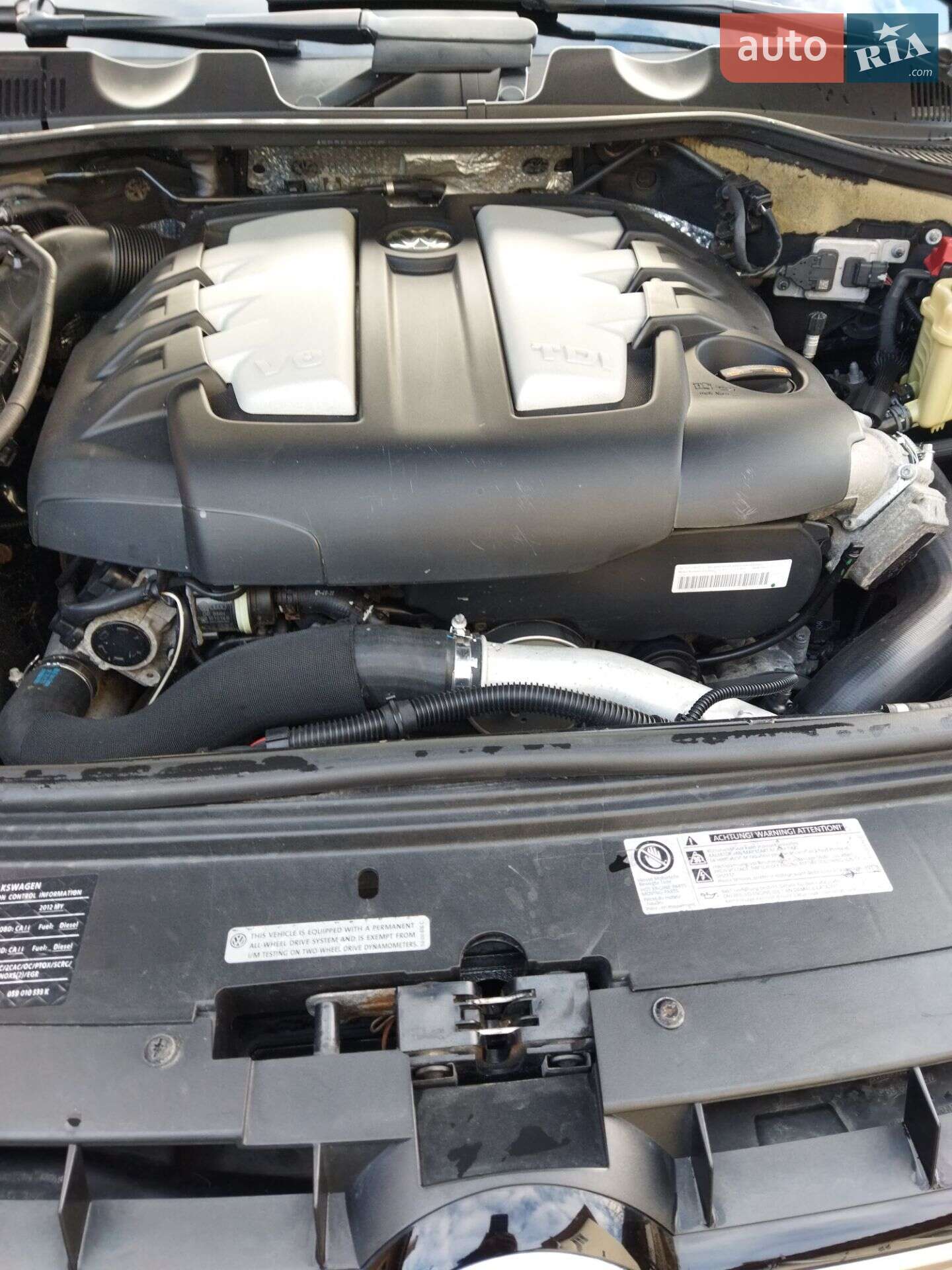 Volkswagen Touareg 2012 VIN WVGEK9BP2CD007829 фото оголошення 32 з 34