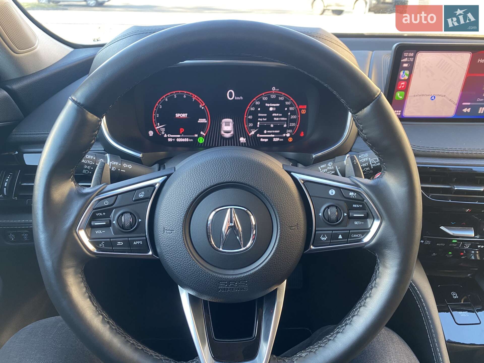 Acura MDX 2022 VIN 5J8YE1H80NL036881 фото оголошення 12 з 20