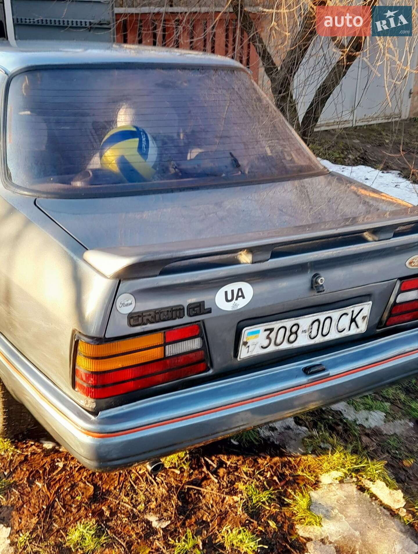 Ford Orion 1989 VIN WF0FXXGCAFKP59337 фото оголошення 3 з 11