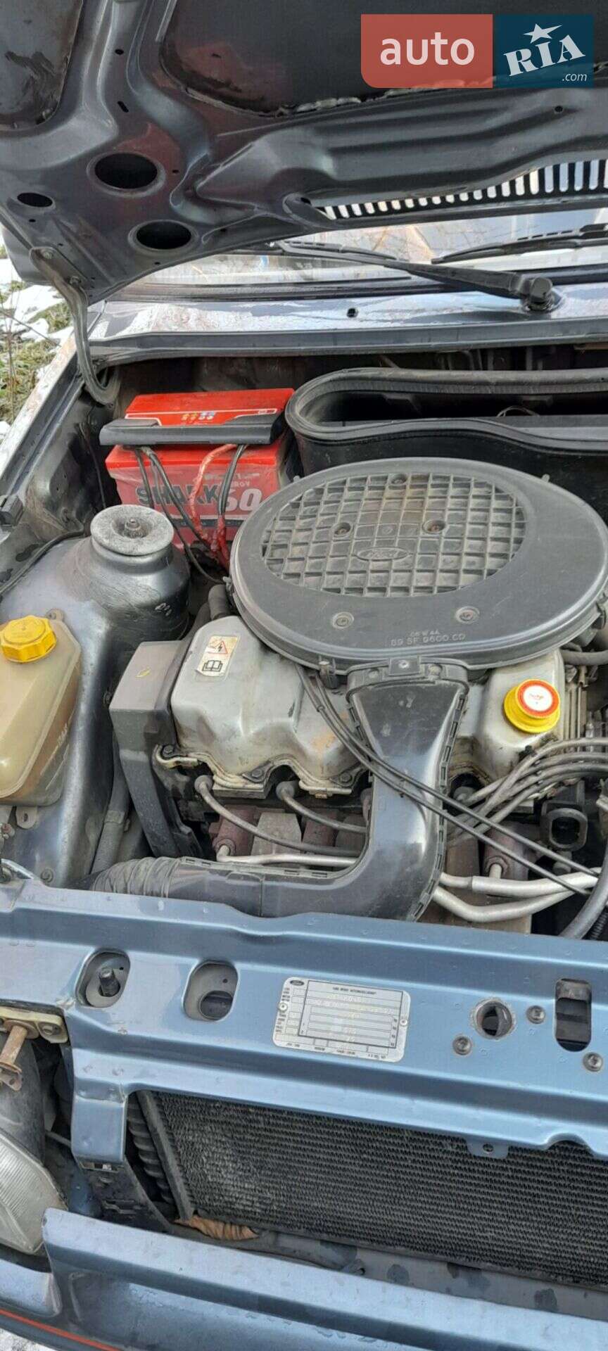 Ford Orion 1989 VIN WF0FXXGCAFKP59337 фото оголошення 7 з 11